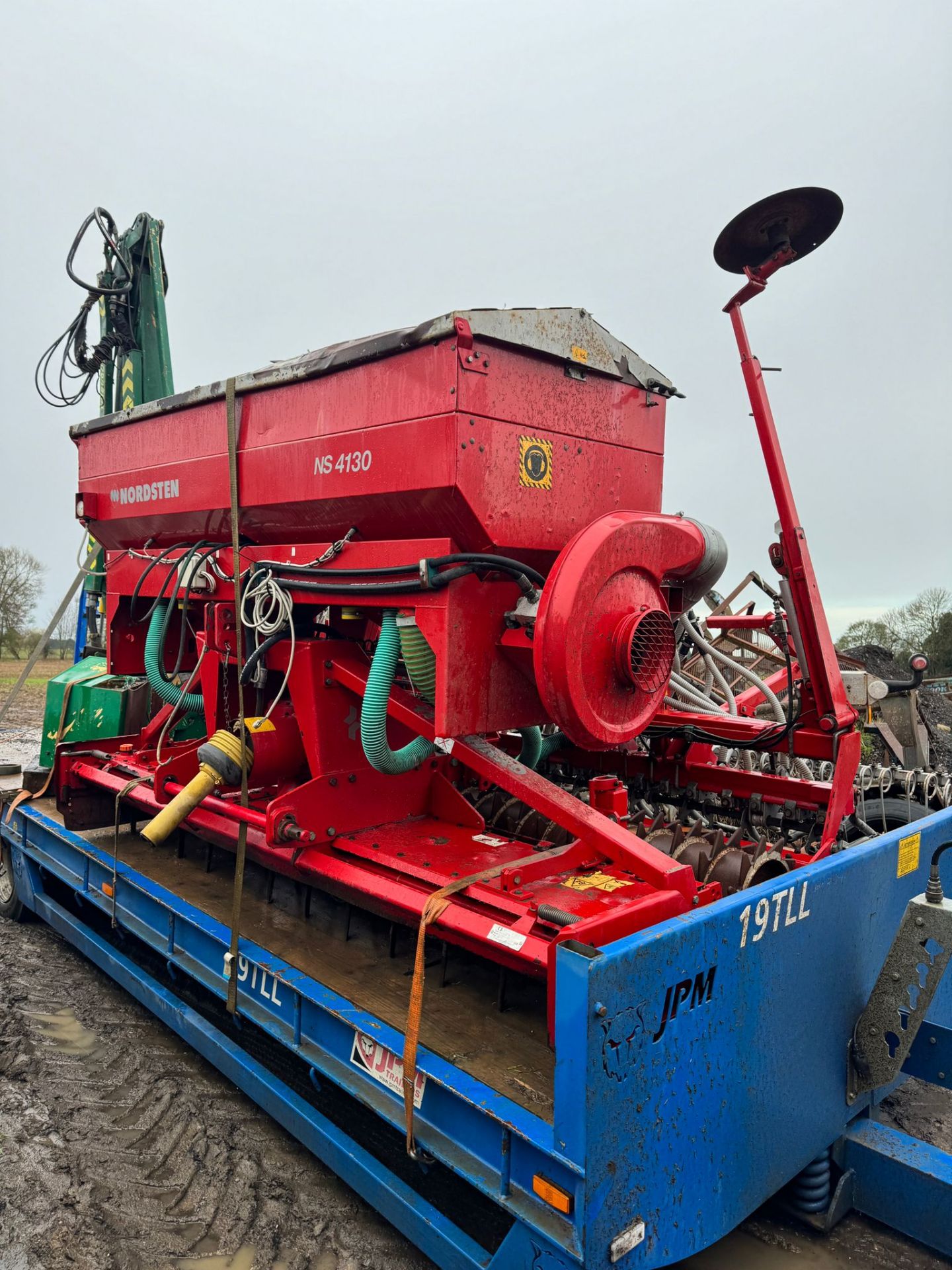 HOWARD 3M POWER HARROW C/W NORDSTEN DRILL - Image 3 of 6