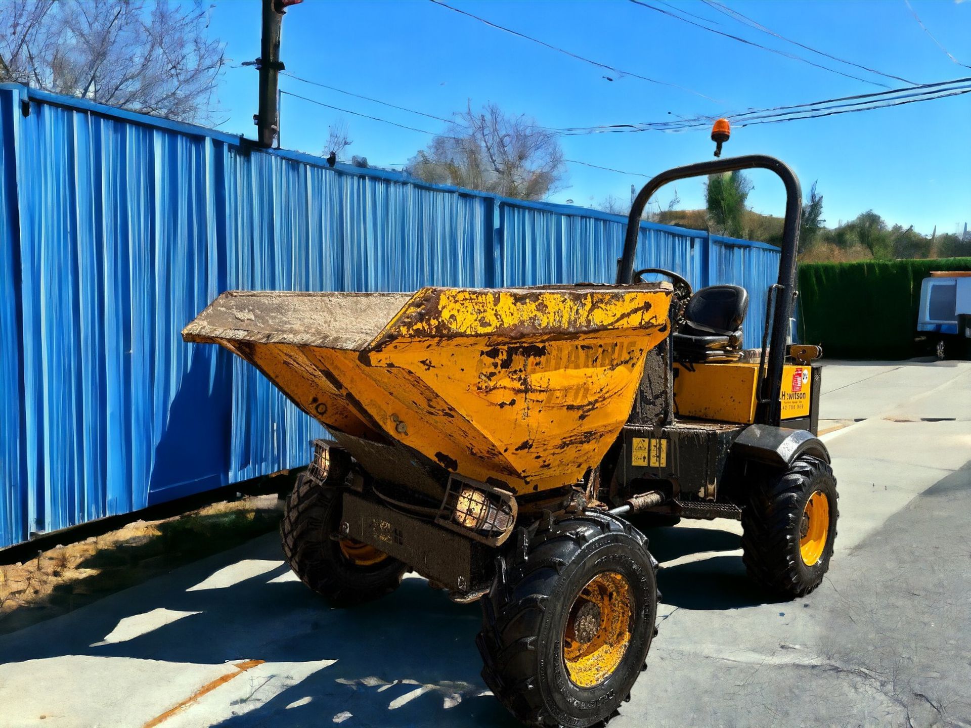 : 2015 JCB 3TSTM 3T SWIVEL DUMPER - RELIABLE PERFORMANCE - Image 11 of 11