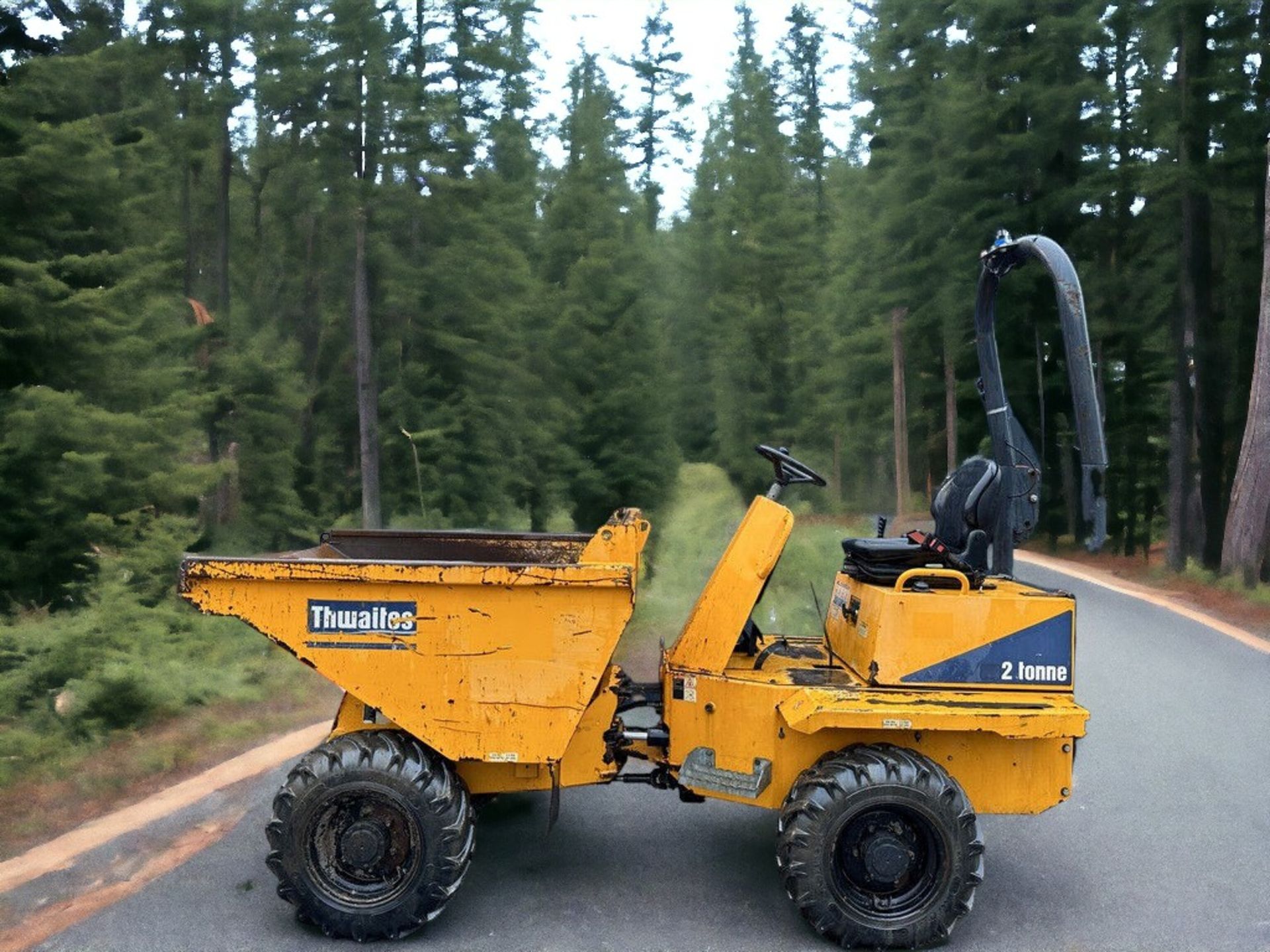 2017 THWAITES 2 TONNE DUMPER - LOW HOURS, HIGH PAYLOAD CAPACITY