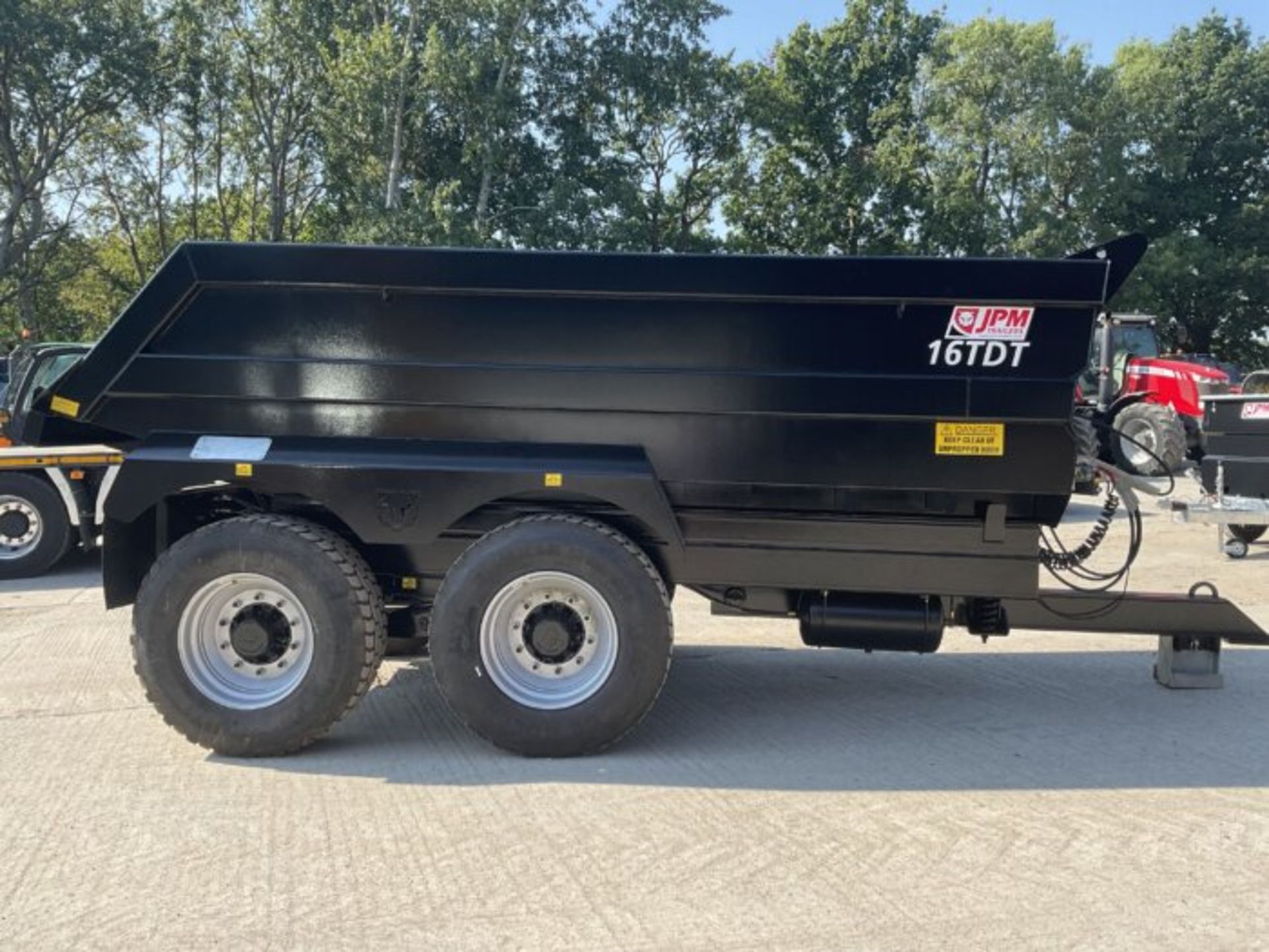 JPM 16 TDT. 16 T DUMP TRAILER - Image 5 of 8