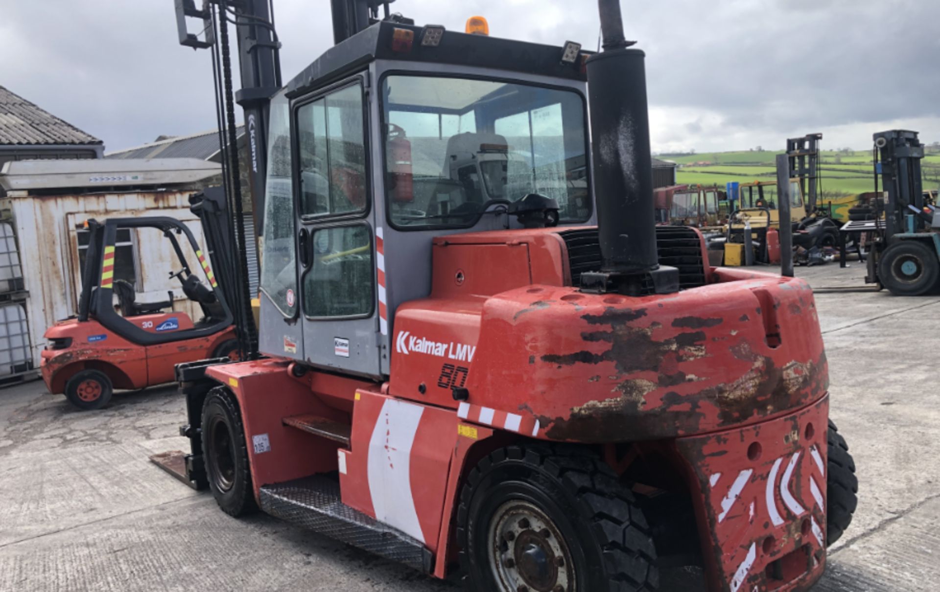 KALMAR DCE 80(8.5 TON) DIESEL FORKLIFT - Image 3 of 10