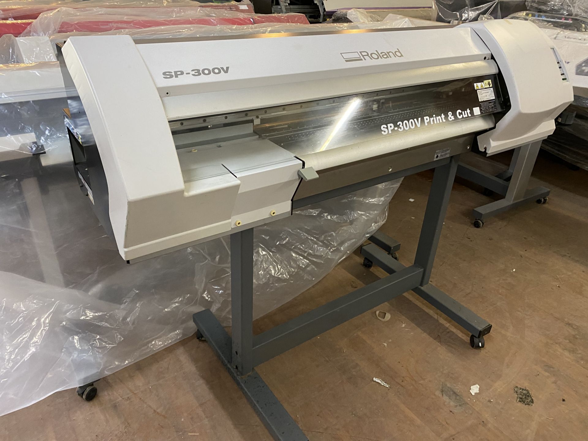 (R16) ROLAND SP300 ECO SOLVENT PRINT AND CUT LARGE FORMAT PRINTER - Image 3 of 3