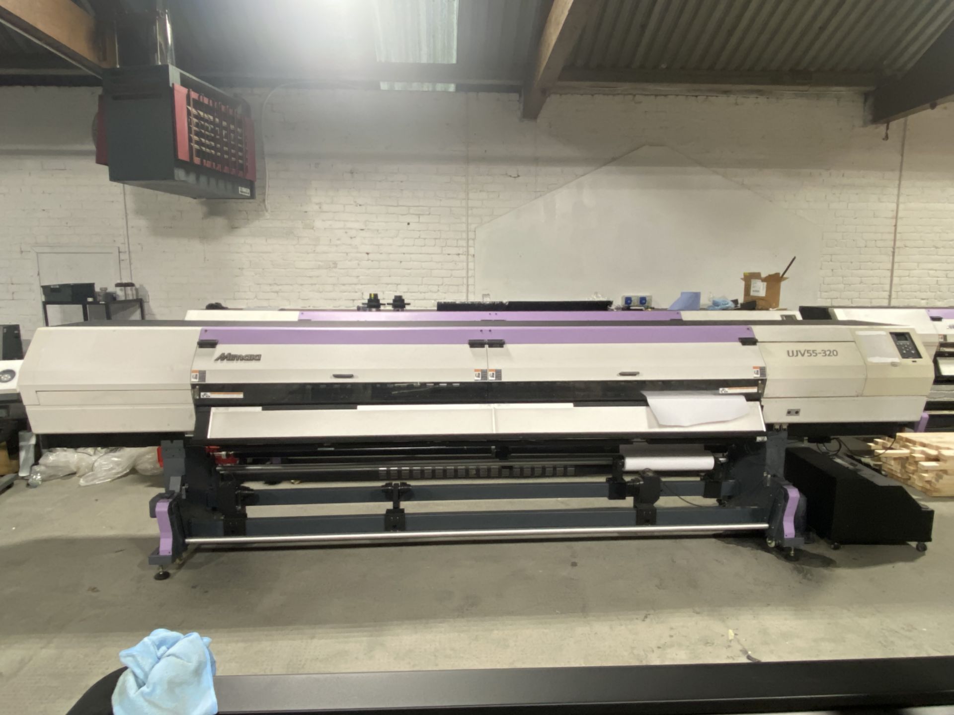 (R36) MIMAKI UJV55-320 3.2MTR SUPER WIDE LARGE FORMAT SOLVENT PRINTER