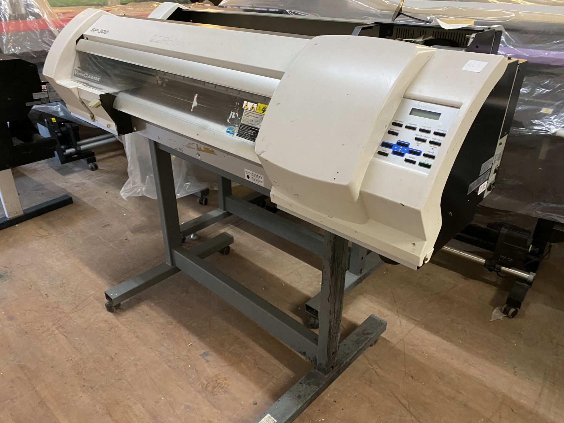 (R21) ROLAND SP300 ECO SOLVENT PRINT AND CUT LARGE FORMAT PRINTER - Image 2 of 3