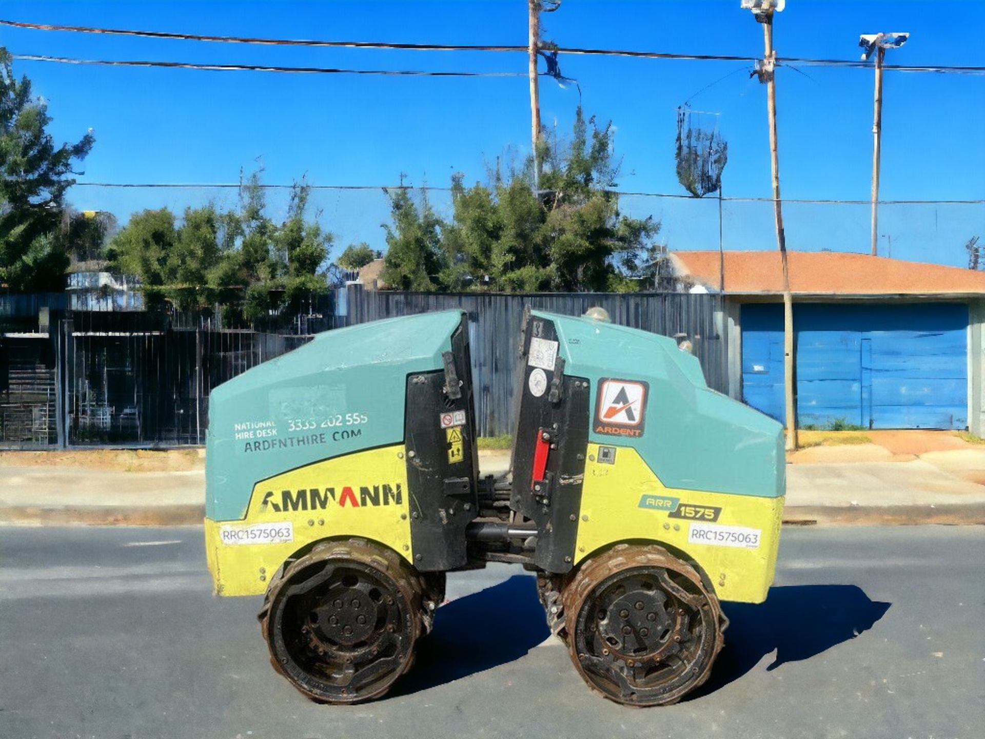 2018 AMMANN ARR 1575 TRENCH ROLLER: POWERFUL, LOW-HOUR COMPACTION SOLUTION - Image 8 of 11