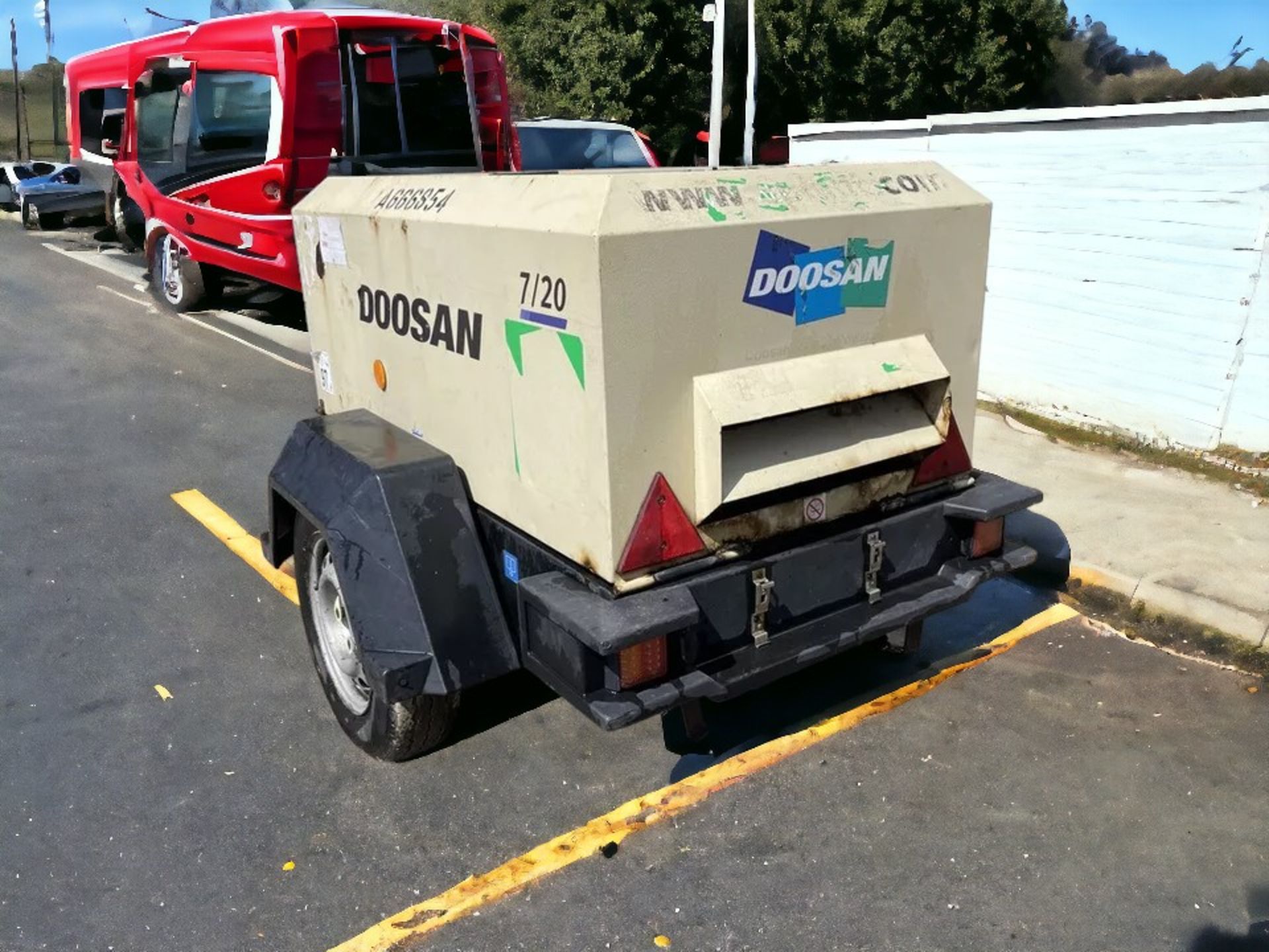 2015 DOOSAN 7/20 COMPRESSOR - Image 6 of 6