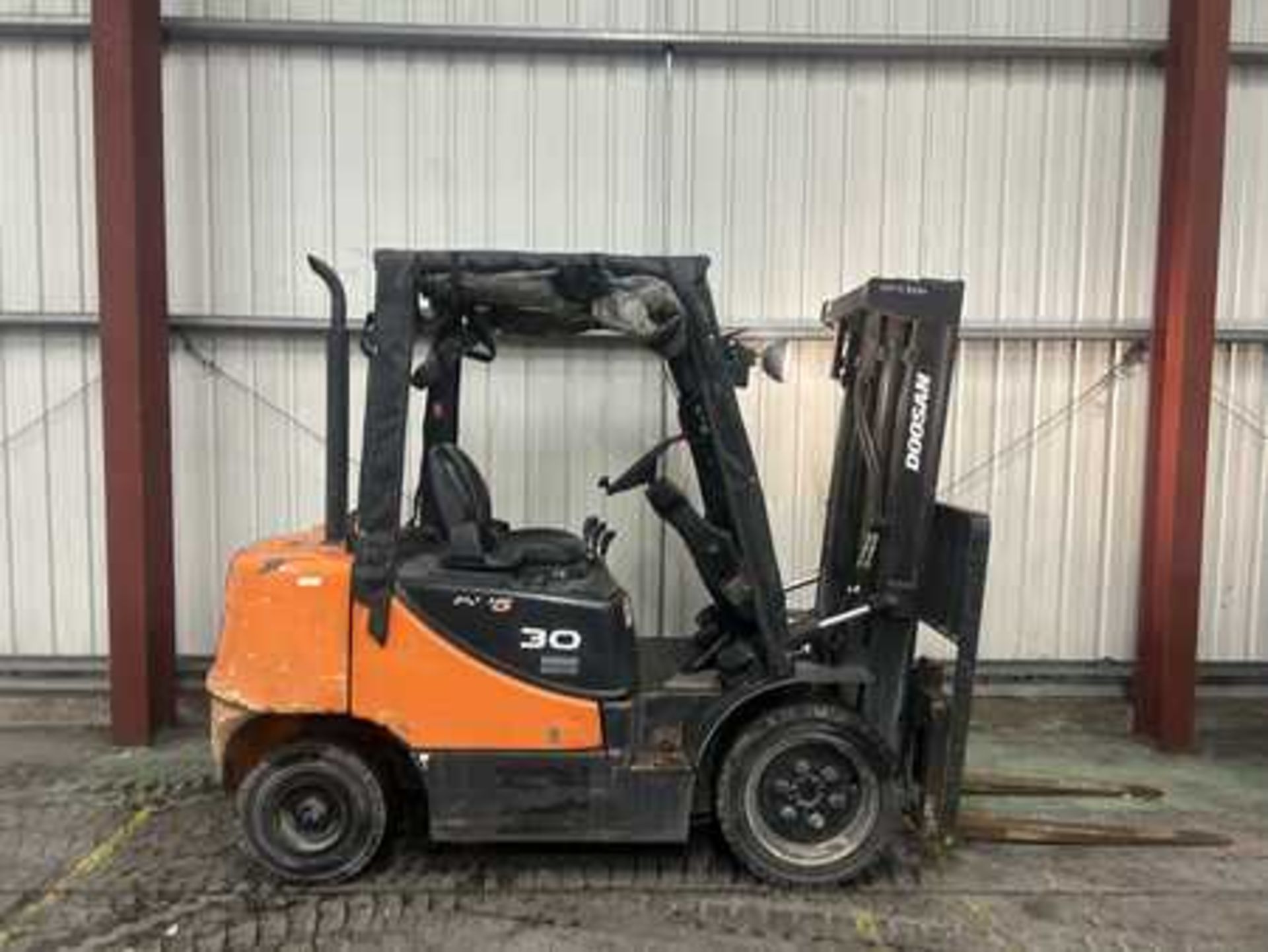 2012 DOOSAN D30S-5 DIESEL FORKLIFT - Image 5 of 6