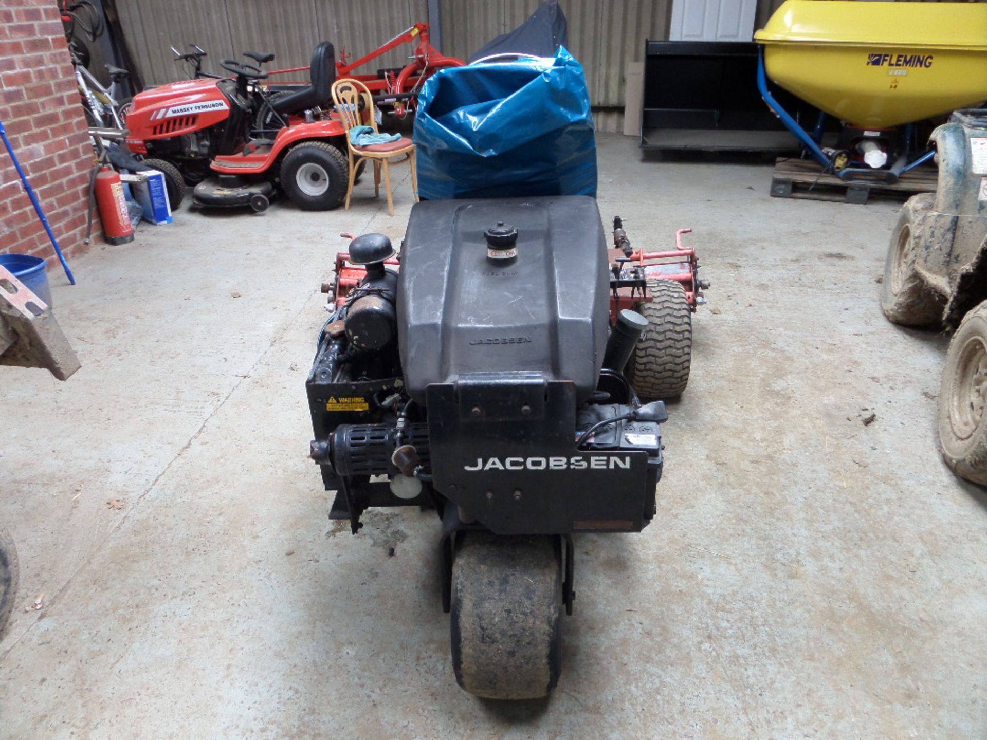 JACOBSON CYLINDER LAWNMOWER - DIESEL ENGINE, PROFESSIONAL GRADE - Image 3 of 3