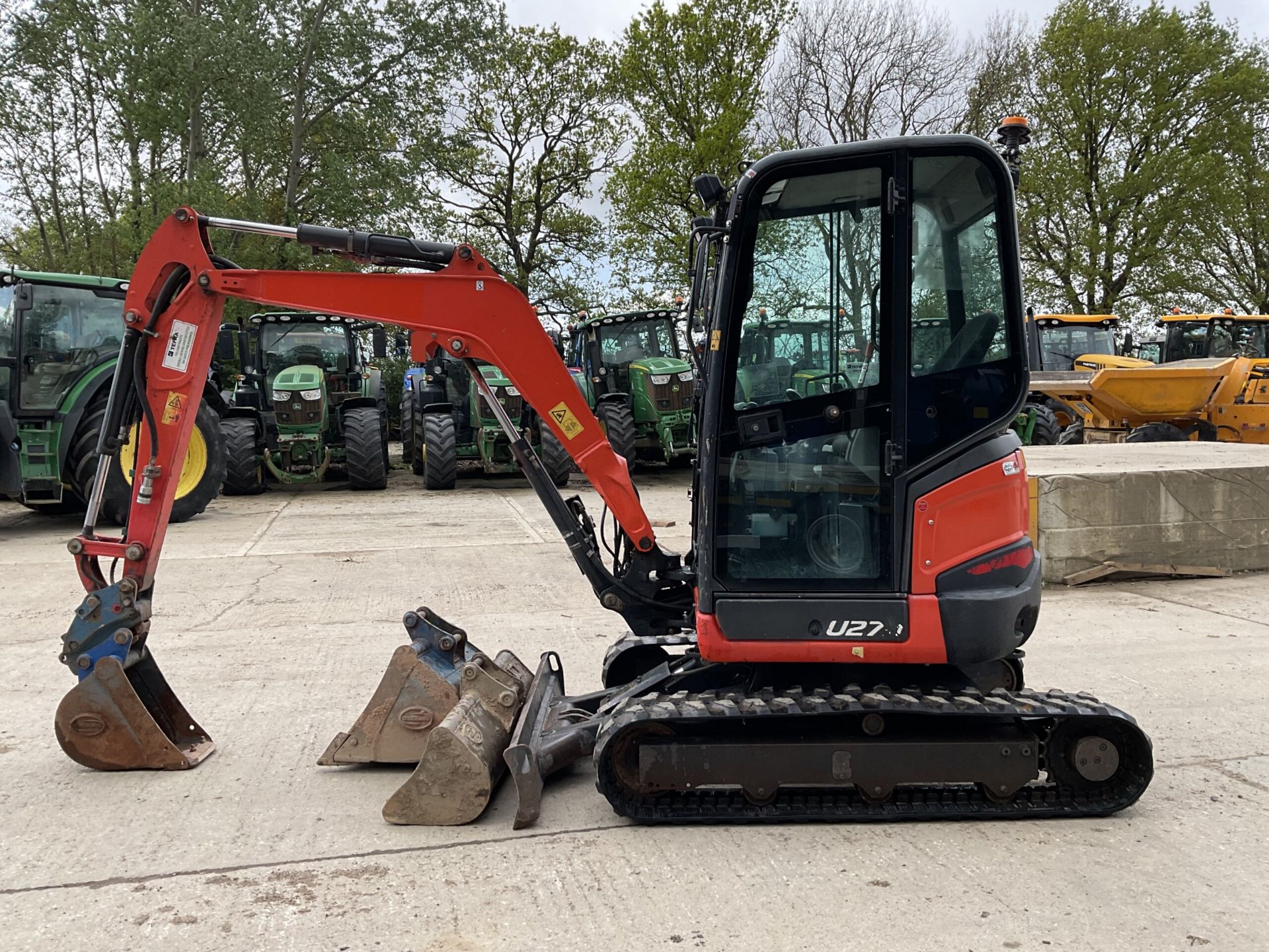 2018 KUBOTA U27-4 COMPACT EXCAVATOR - Image 10 of 10