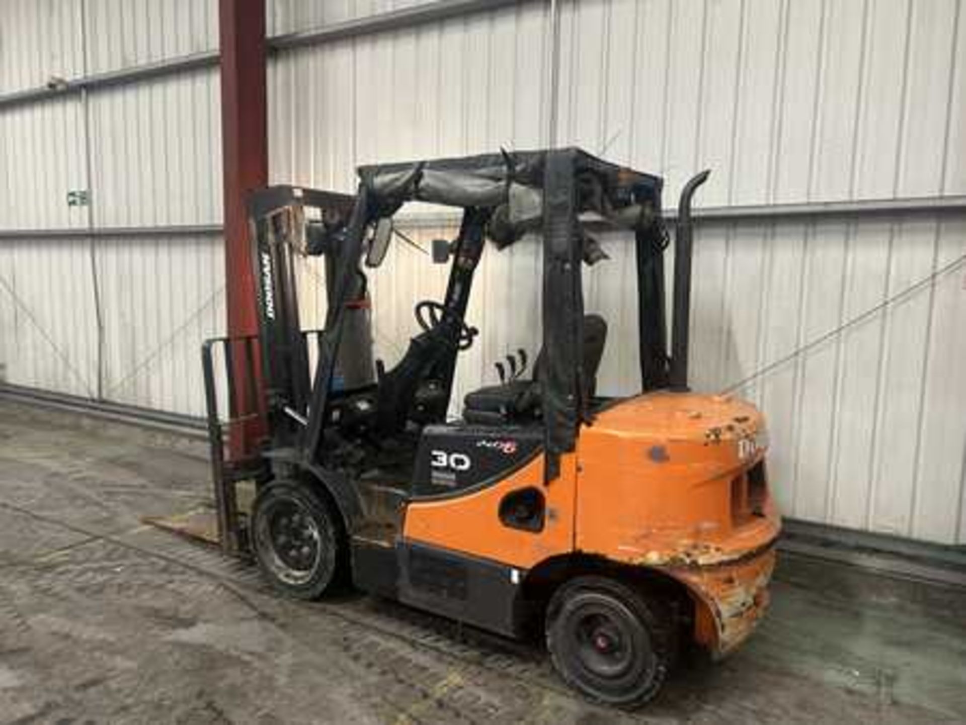 2012 DOOSAN D30S-5 DIESEL FORKLIFT - Image 3 of 6