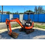 2016 KUBOTA KX016-4 MINI EXCAVATOR