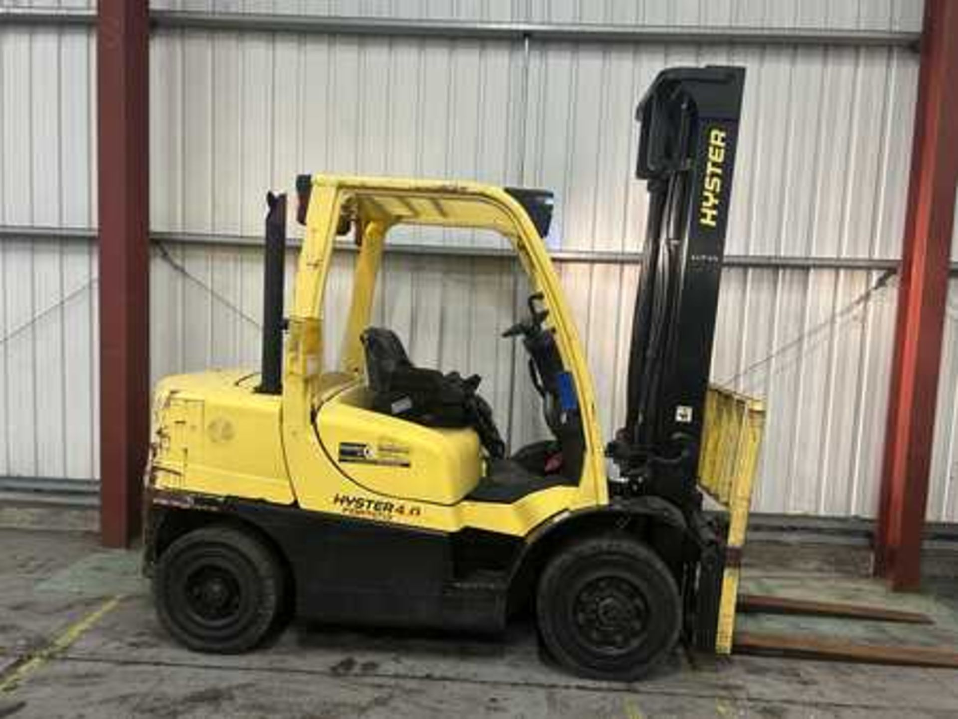 2007 HYSTER H4.0FTS DIESEL FORKLIFT - Image 2 of 3