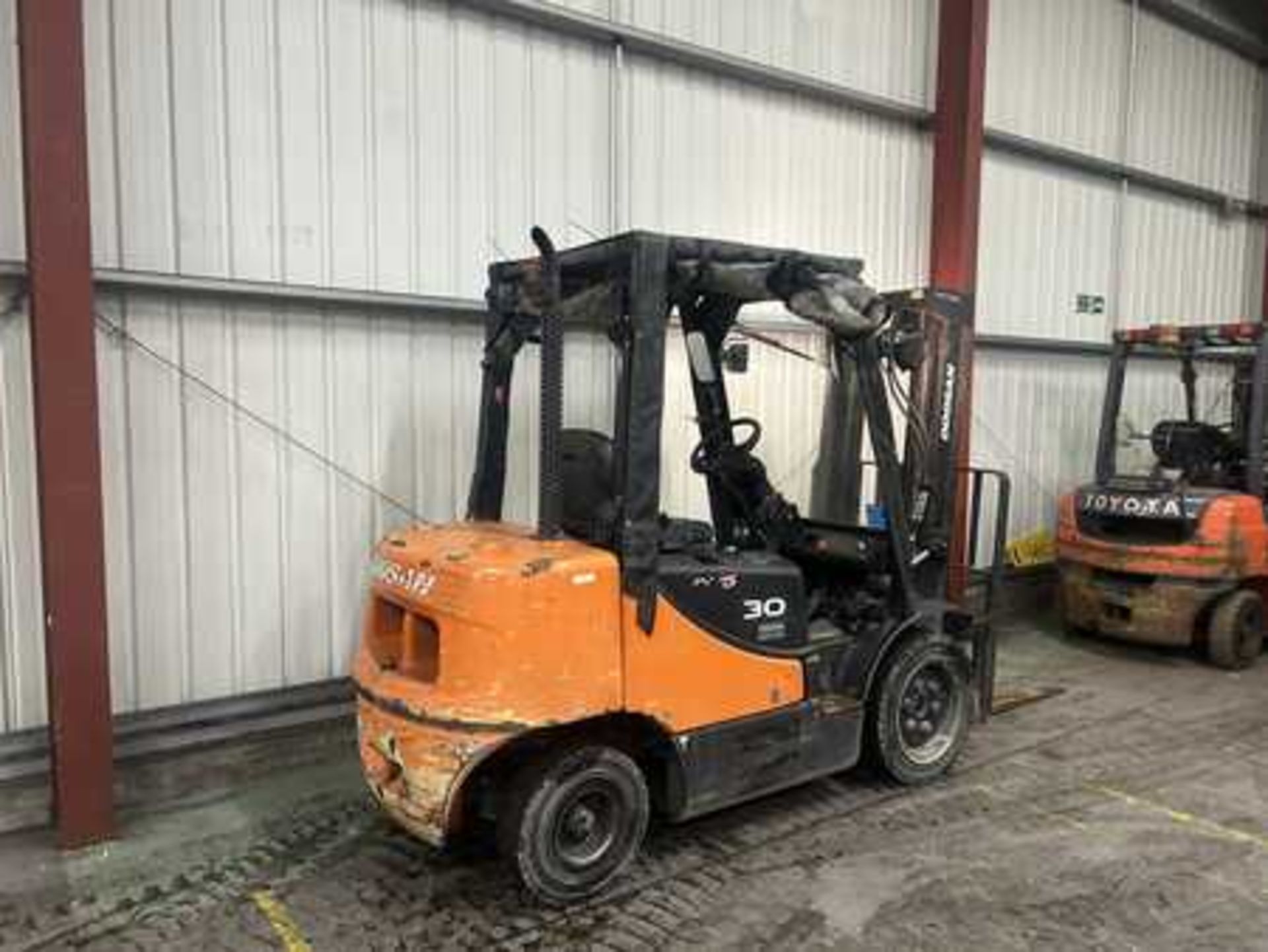 2012 DOOSAN D30S-5 DIESEL FORKLIFT - Image 6 of 6