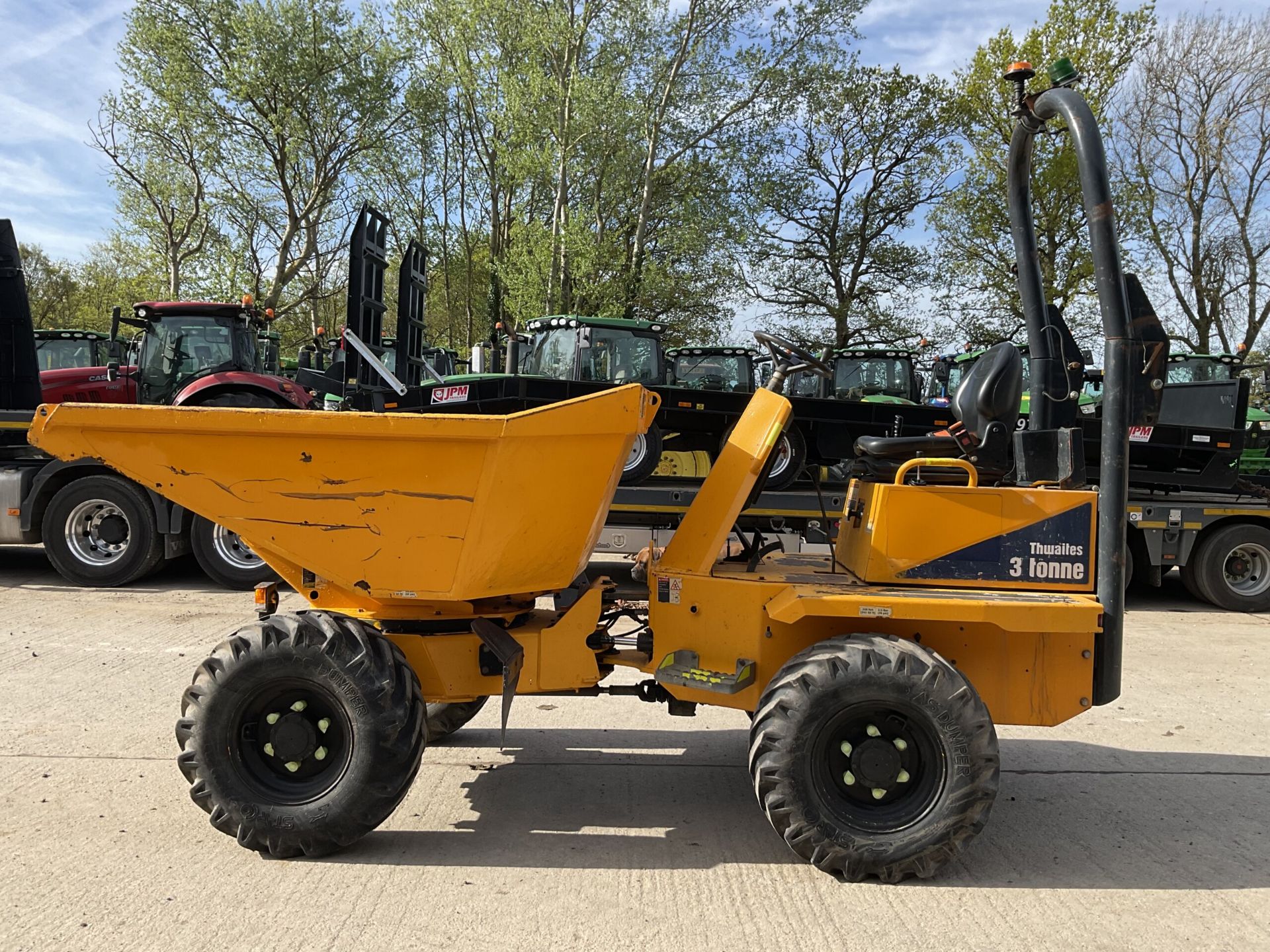 2018 THWAITES MACH 573 3 TONNE SWIVEL TIP DUMPER