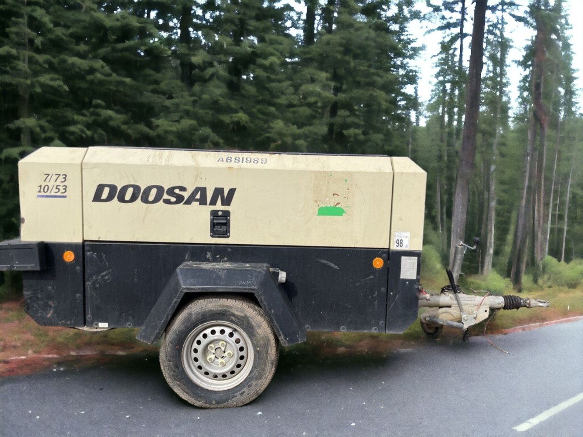 2015 DOOSAN 7/73-10/53 COMPRESSOR: POWERFUL PERFORMANCE,