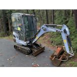 KUBOTA KX016-4 MINI EXCAVATOR + SOOSAN HYDRAULIC BREAKER