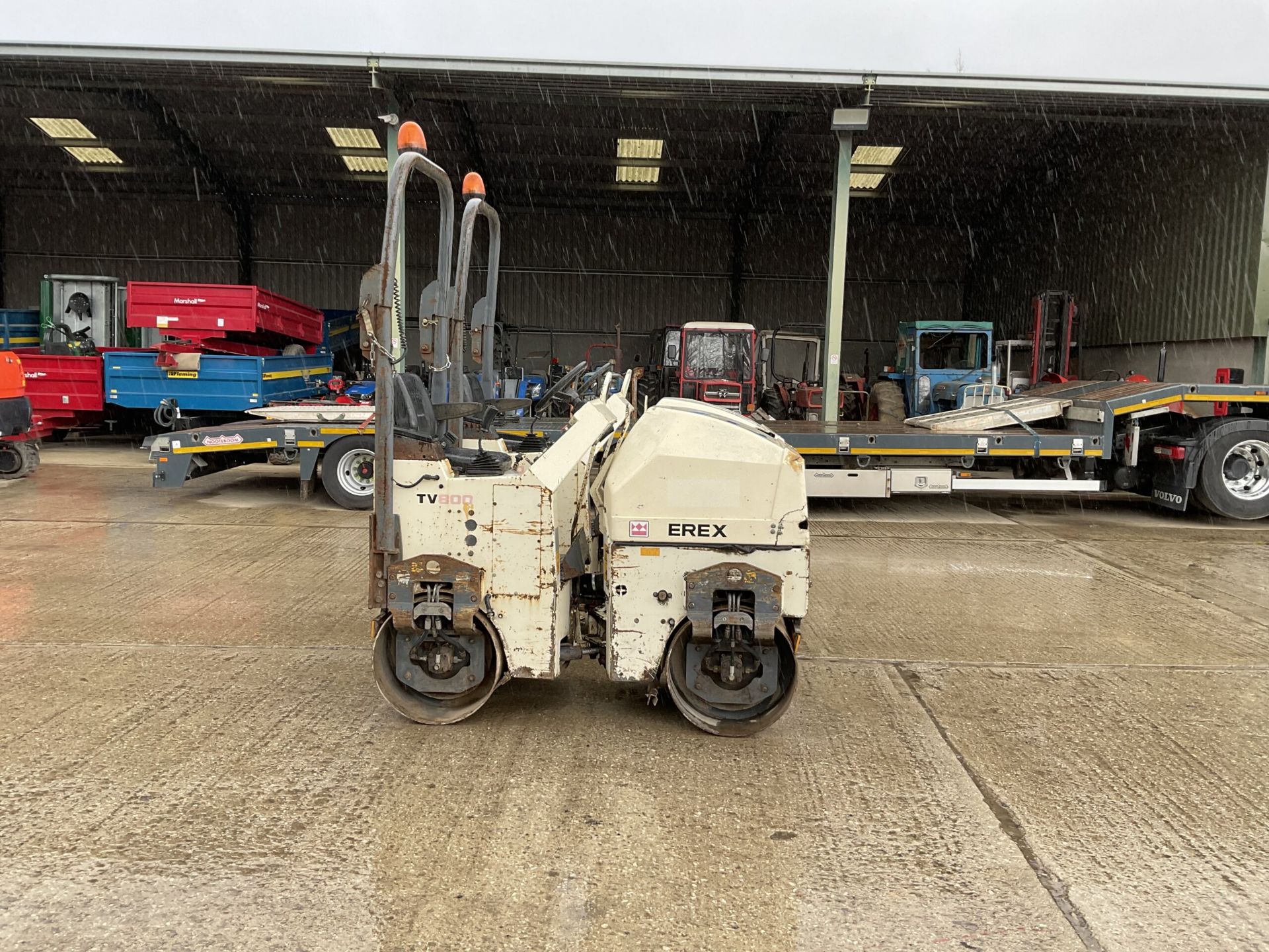 TEREX TV800 TWIN DOWN ROLLERS