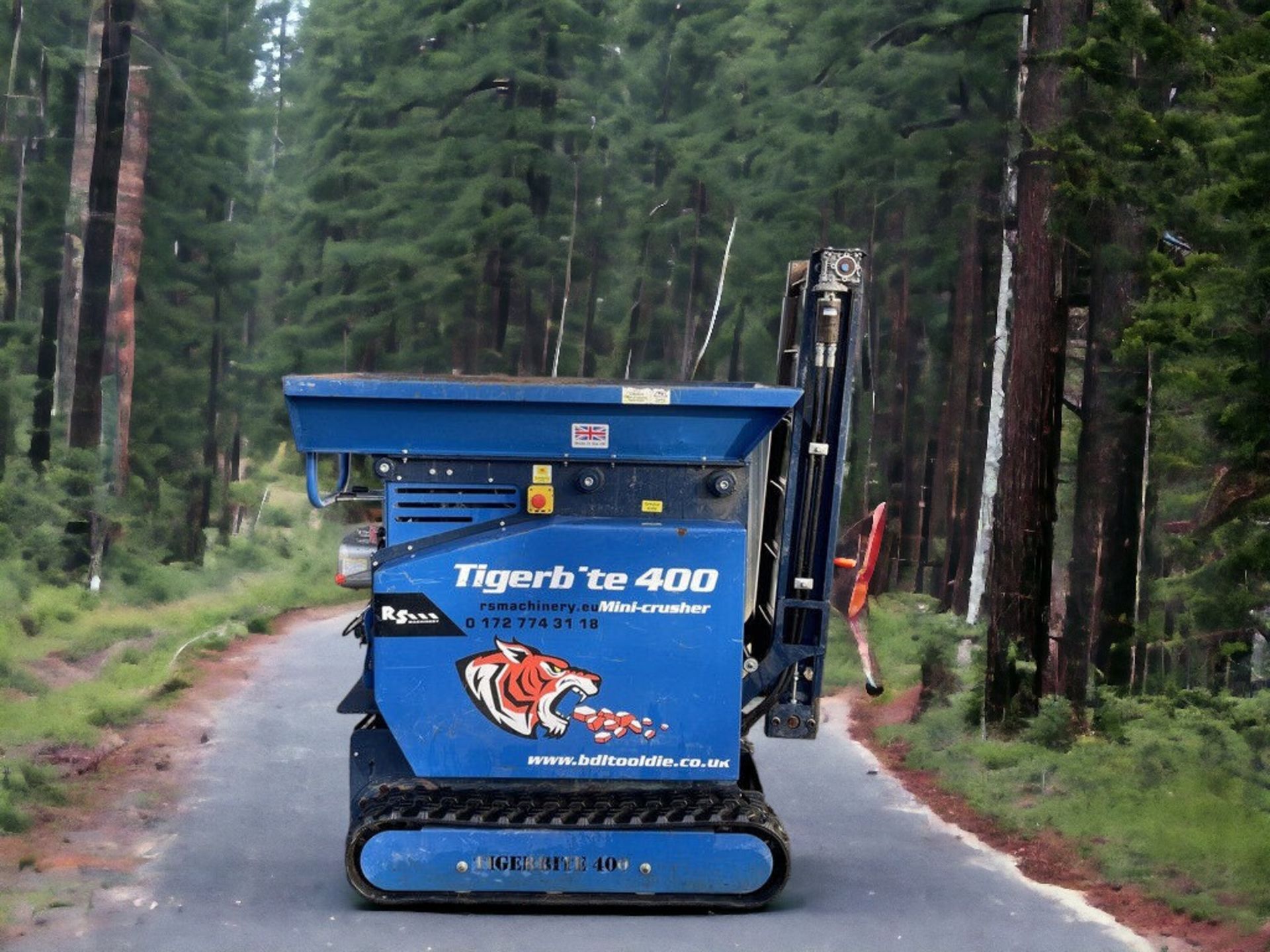 2020 TIGERBITE 400 TRACKED MINI CRUSHER - EFFICIENT, COMPACT, AND READY TO WORK