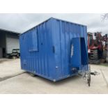 BOSS CABIN WELFARE UNIT WITH W/C, KITCHEN/DINING AREA
