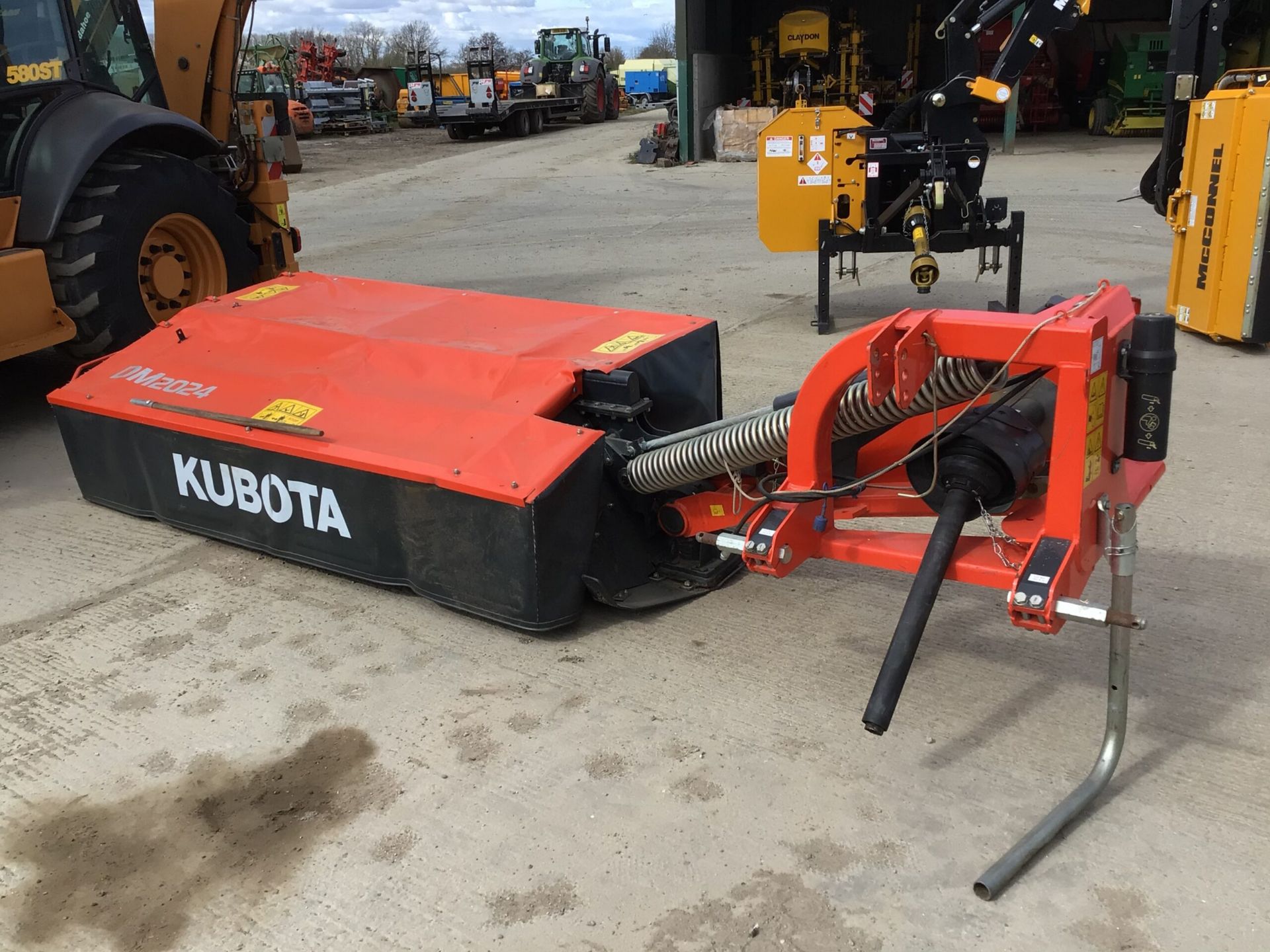 KUBOTA DM2024 DISC MOWER (KVERNELAND) - HYDRAULIC FOLDING - 2.4 METRE CUT - YEAR 2018 - Bild 3 aus 7