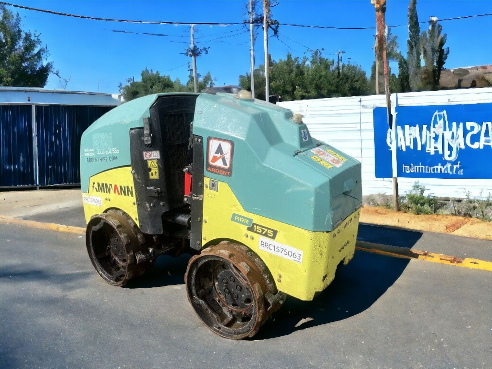 2018 AMMANN ARR 1575 TRENCH ROLLER: POWERFUL, LOW-HOUR COMPACTION SOLUTION - Image 9 of 11