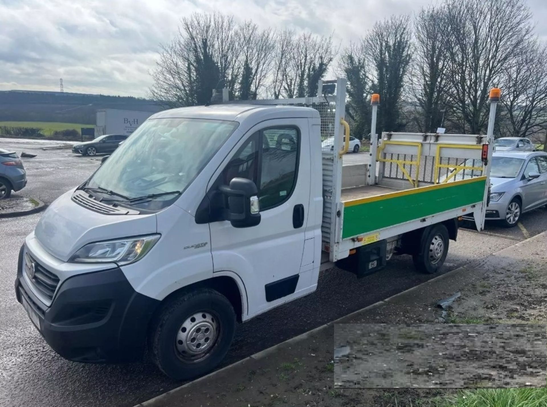 2018 FIAT DUCATO DROPSIDE TRUCK WITH TAIL LIFT