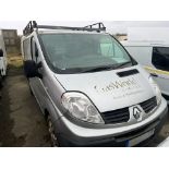 RENAULT TRAFIC SL27 DCI SWB PANEL VAN 2013 - IDEAL FOR REPAIRS, GREAT VALUE