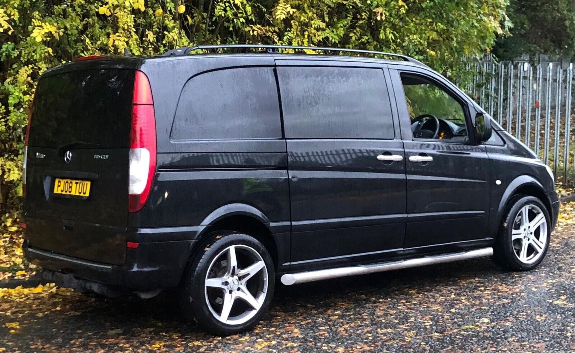 2008/08 MERCEDES-BENZ VITO 115 2.1 CDI COMPACT PANEL VAN >>--NO VAT ON HAMMER--<< - Image 4 of 12