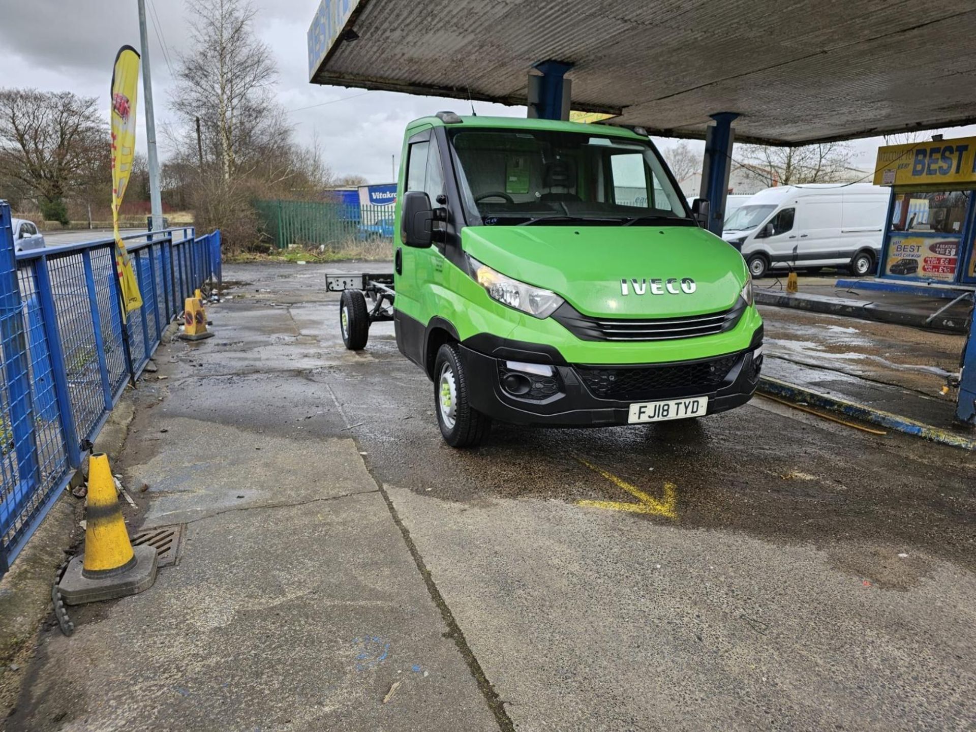2018 IVECO DAILY 35S12 AUTOEURO6 CHASSIS CAB