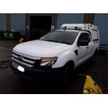 2013 FORD RANGER XL SUPER CAB - 4X4, IDEAL FOR RESTORATION OR PARTS (SPARES OR REPAIRS)