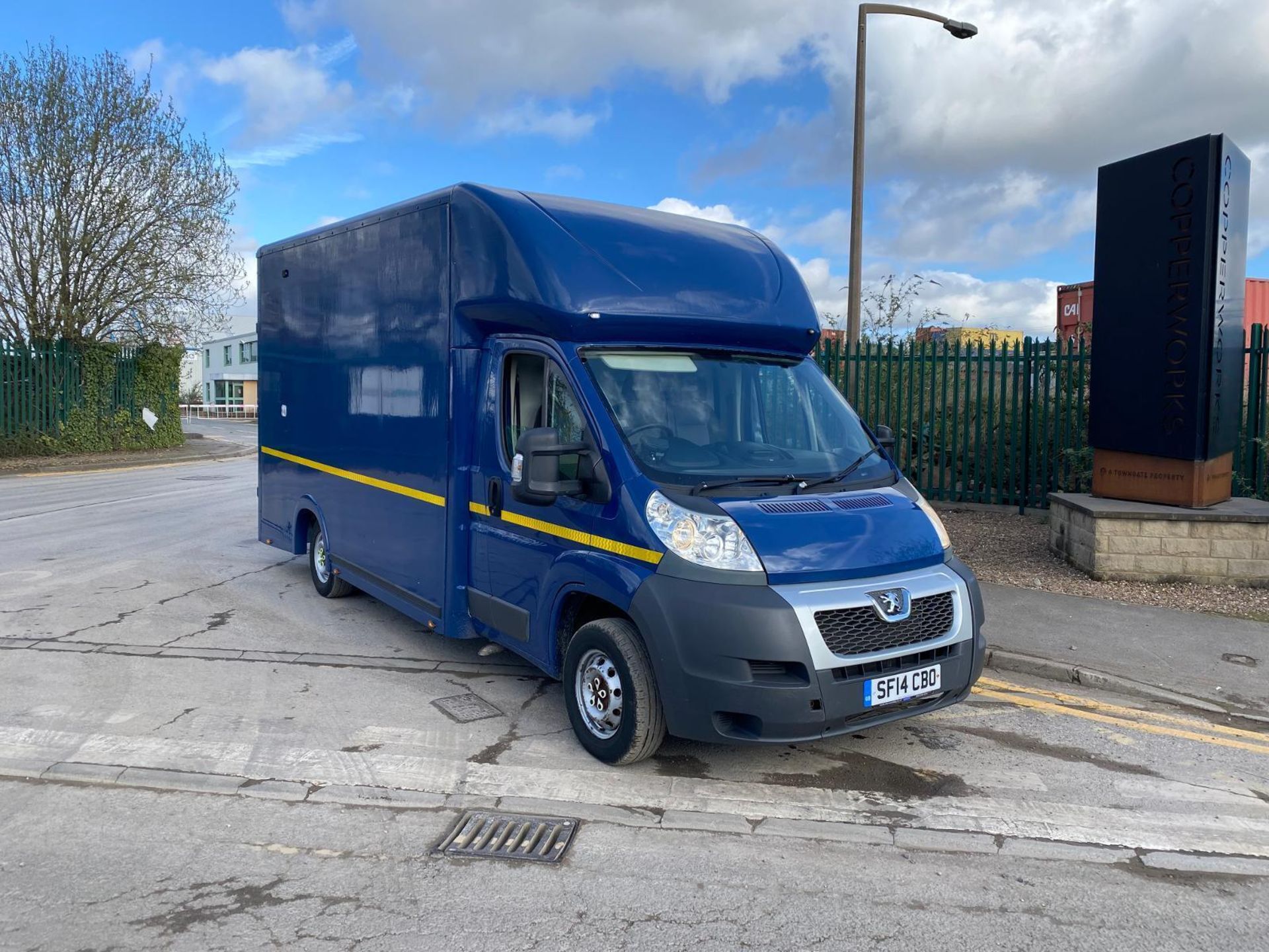 MAXIMIZE YOUR LOAD: 2014 PEUGEOT BOXER DIESEL LUTON >>--NO VAT ON HAMMER--<<