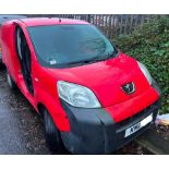 PEUGEOT BIPPER 1.4 HDI PANEL VAN 2011 ( SPARES OR REPAIRS )