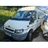 >>--NO VAT ON HAMMER--<< REVIVE THE FORD TRANSIT LWB 17 SEATER MINIBUS! **SPARES OR REPAIRS