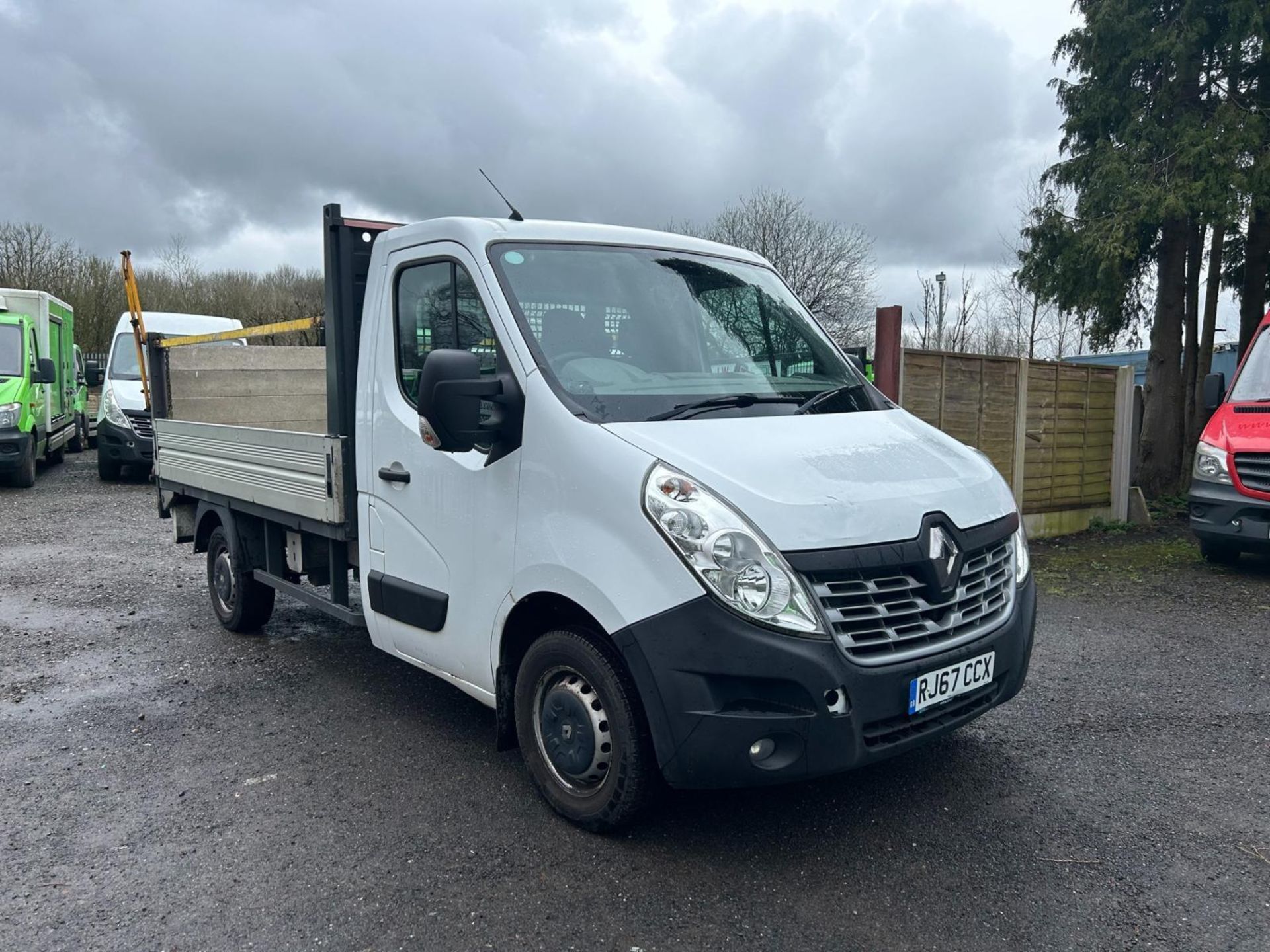 2018 RENAULT MASTER ML35 BUSINESS DCI 125 L2H1 MWB ALLOY DROPSIDE WITH TAIL LIFT