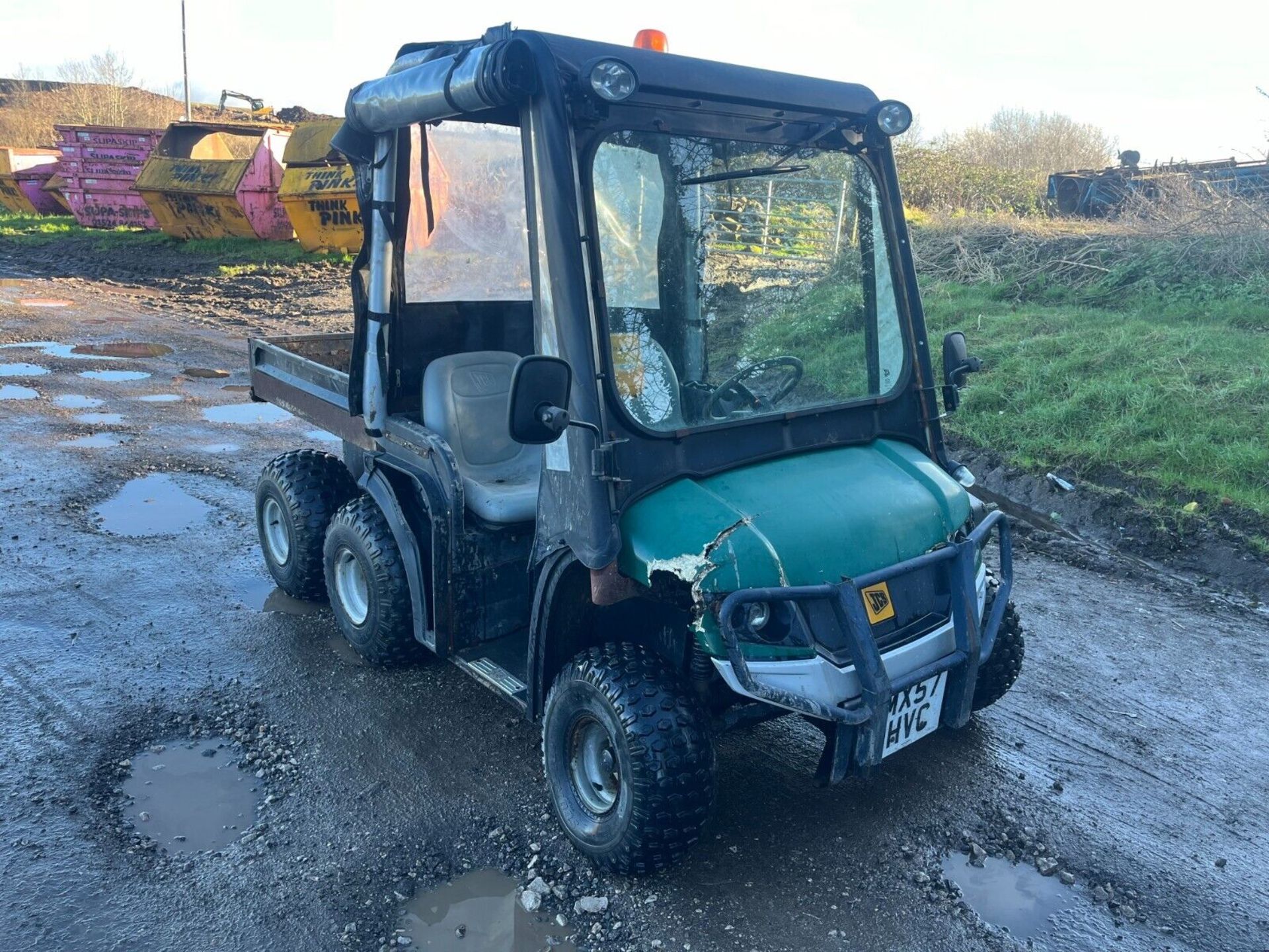 2007 JCB GROUNDHOG 6-WHEEL DRIVE FARM UTILITY VEHICLE - LOW HOURS, HYDRAULIC REAR TIPPER