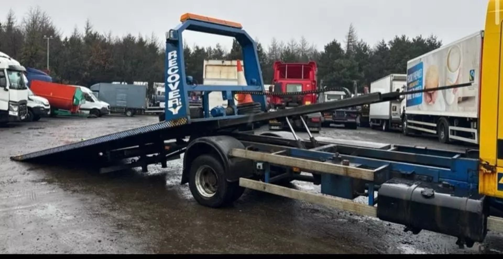 2001 RENAULT MIDLUM CREWCAB TILT N SLIDE RECOVERY TRUCK >>--NO VAT ON HAMMER--<< - Image 4 of 12