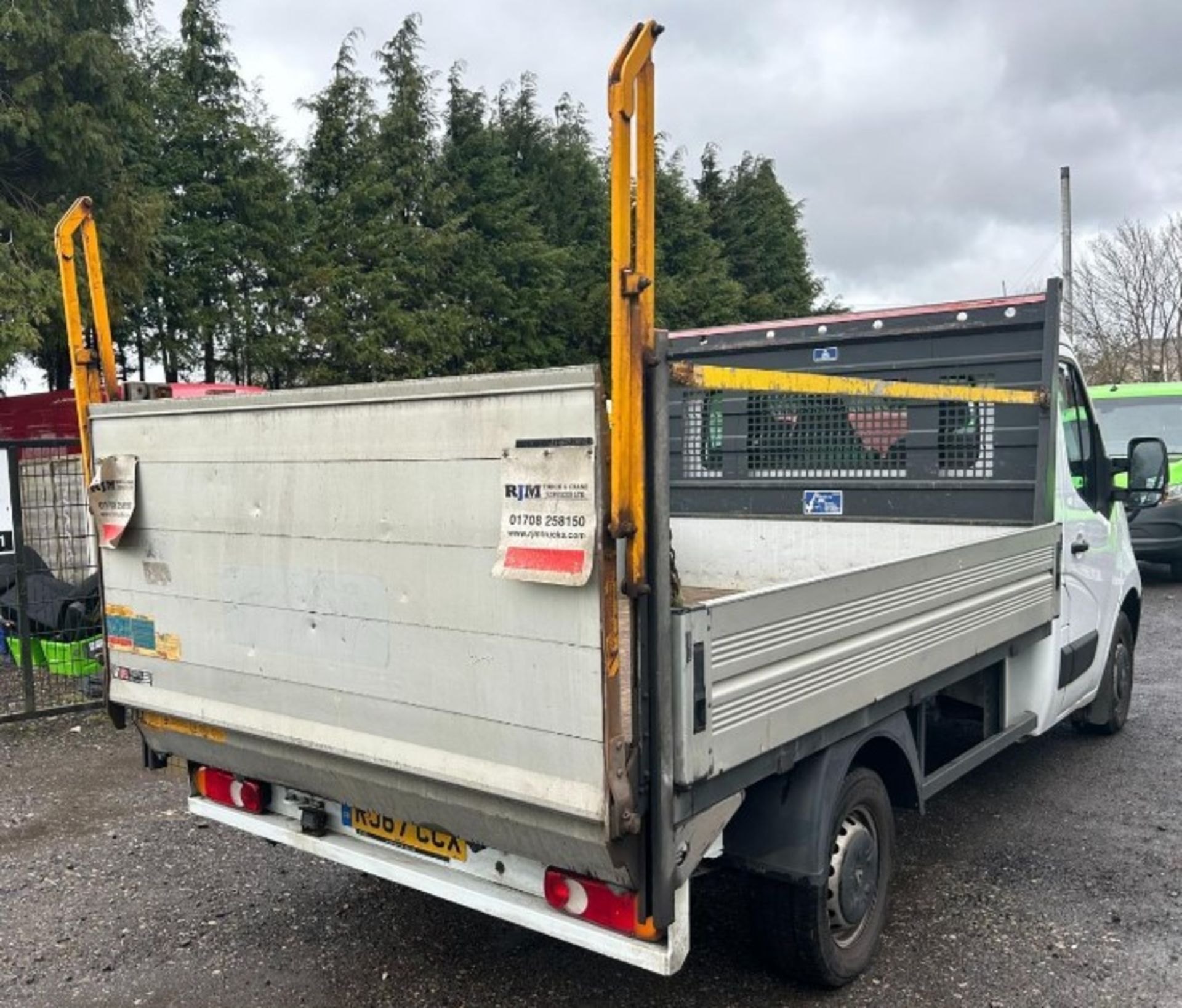 2018 RENAULT MASTER ML35 BUSINESS DCI 125 L2H1 MWB ALLOY DROPSIDE WITH TAIL LIFT - Image 4 of 13