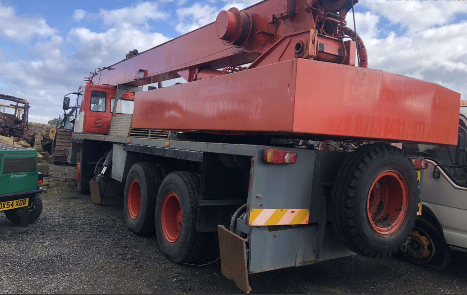 USED COSMOS / IVECO 725 25 TON TRUCK CRANE | FULLY - Image 8 of 10