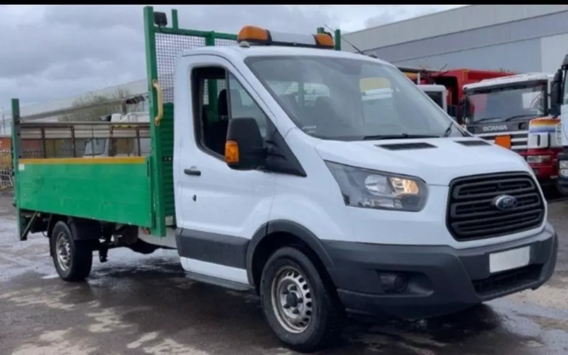 2019 FORD TRANSIT T350 LWB DROPSIDE TRUCK - VERSATILE, RELIABLE, AND READY FOR HEAVY DUTY