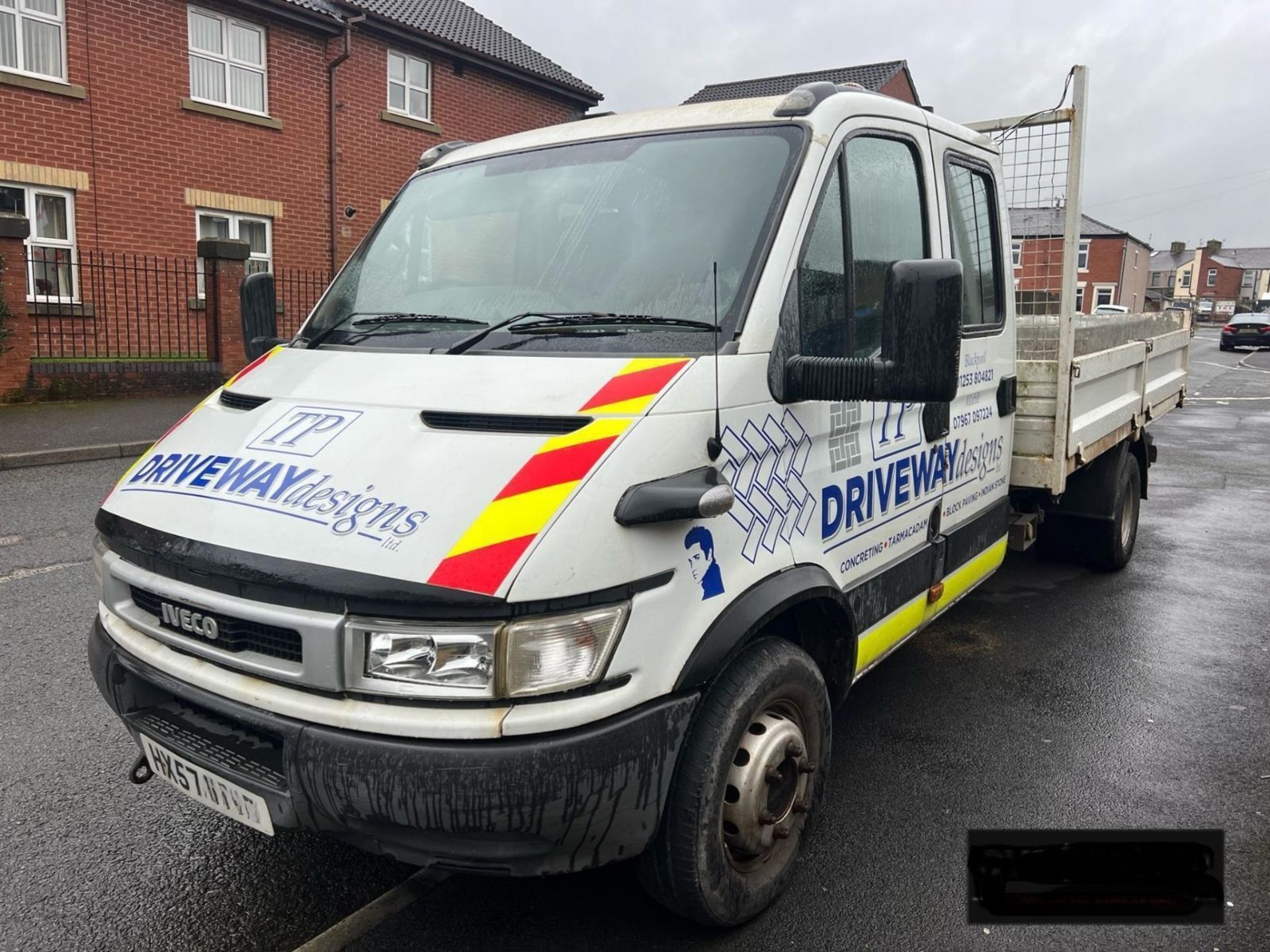 2007 IVECO DAILY 7 TON CREWCAB TIPPER >>--NO VAT ON HAMMER--<< - Image 2 of 15