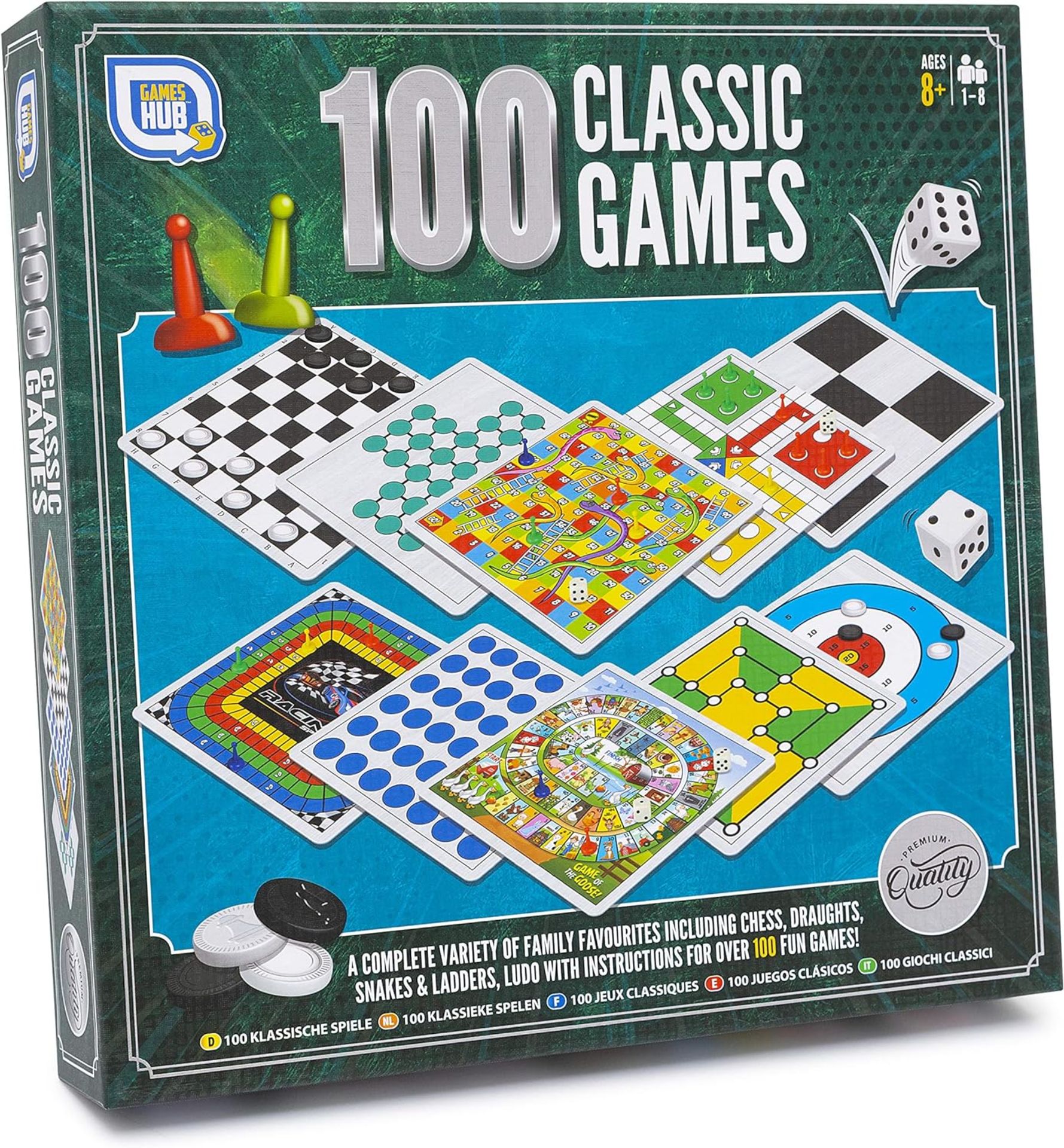PALLET OF 300 X 100 CLASSIC GAMES SETS