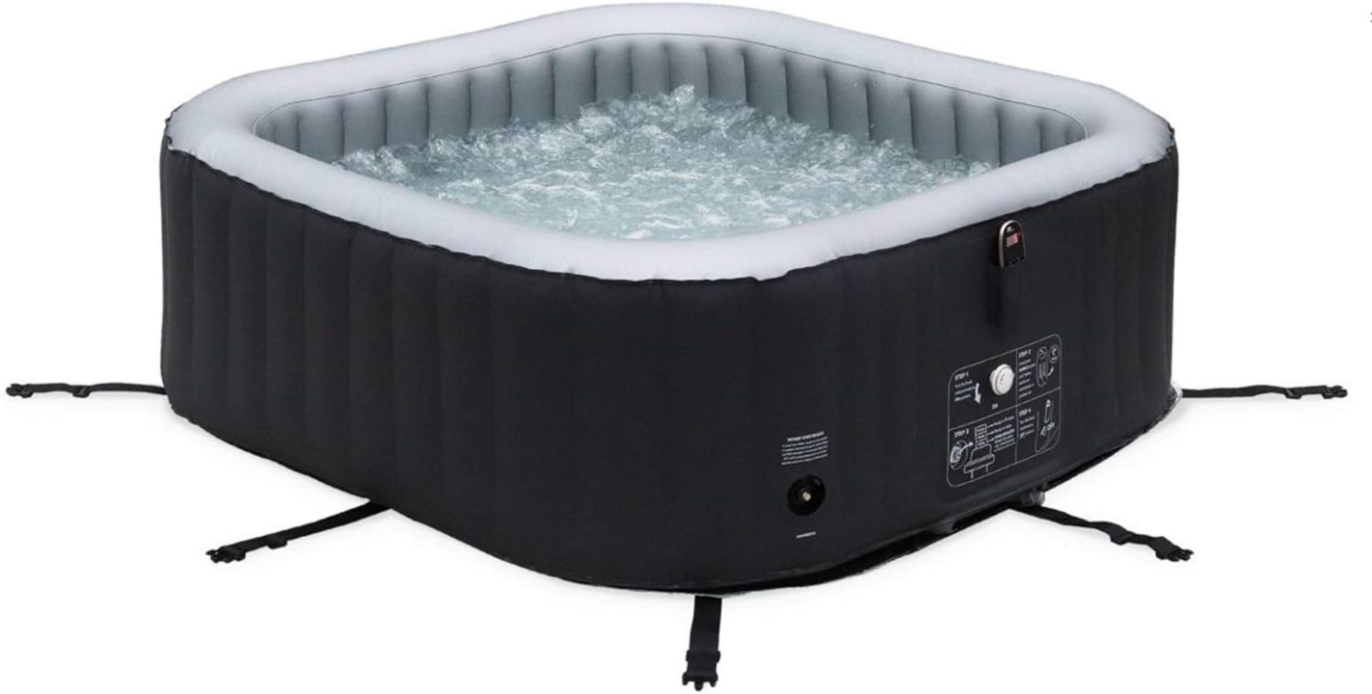 BRAND NEW MSPA PORTABLE INFLATABLE 4 PERSON BUBBLE SPA HOT TUB