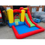 BRAND NEW - KIDS BLOW-UP WET & DRY BOUNCY PLAY AREA - NEW