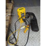 250KG ELECTRIC HOIST 110V, SLIGHTLY USED IN PERFECT WORKING CONDITION