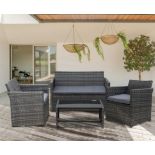 LOT CONTAINING 5 X BRAND NEW RATTAN GARDEN SETS