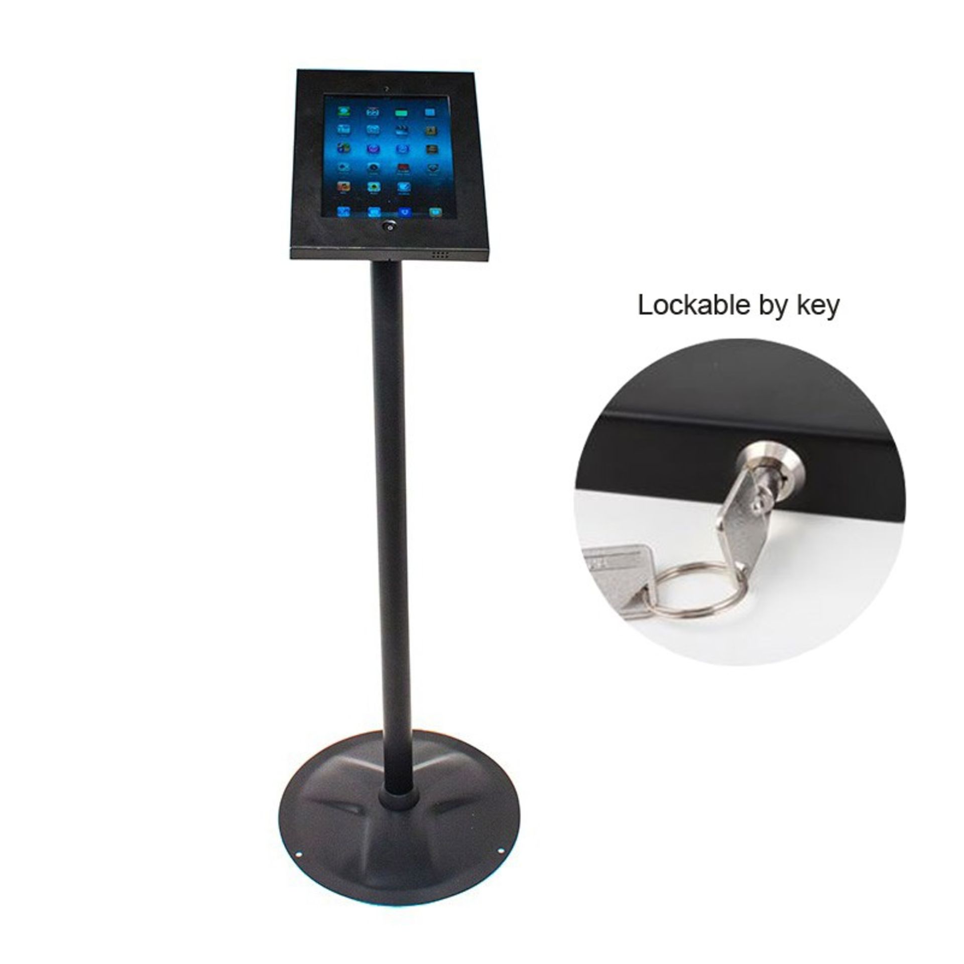 20 X SECURE IPAD/ANDROID TABLET FLOOR MOUNT STAND ANTI THEFT ROTATING HOLDER - RRP £1200 - Image 3 of 7