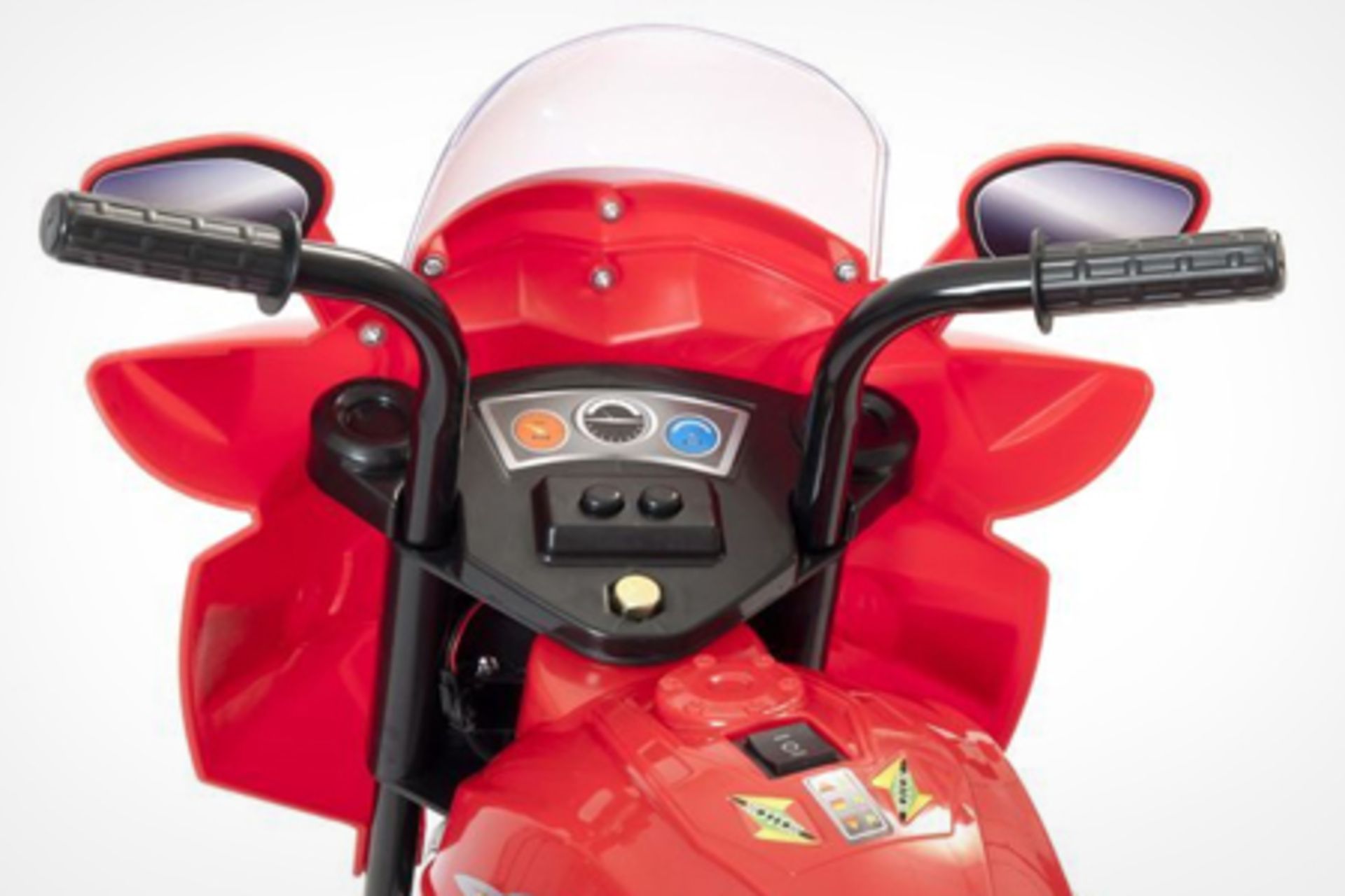 20 X 6V ELECTRIC RED POLICE-THEMED KIDS RIDEON TRIKES - BARGAIN! ** BRAND NEW ** - Bild 4 aus 5