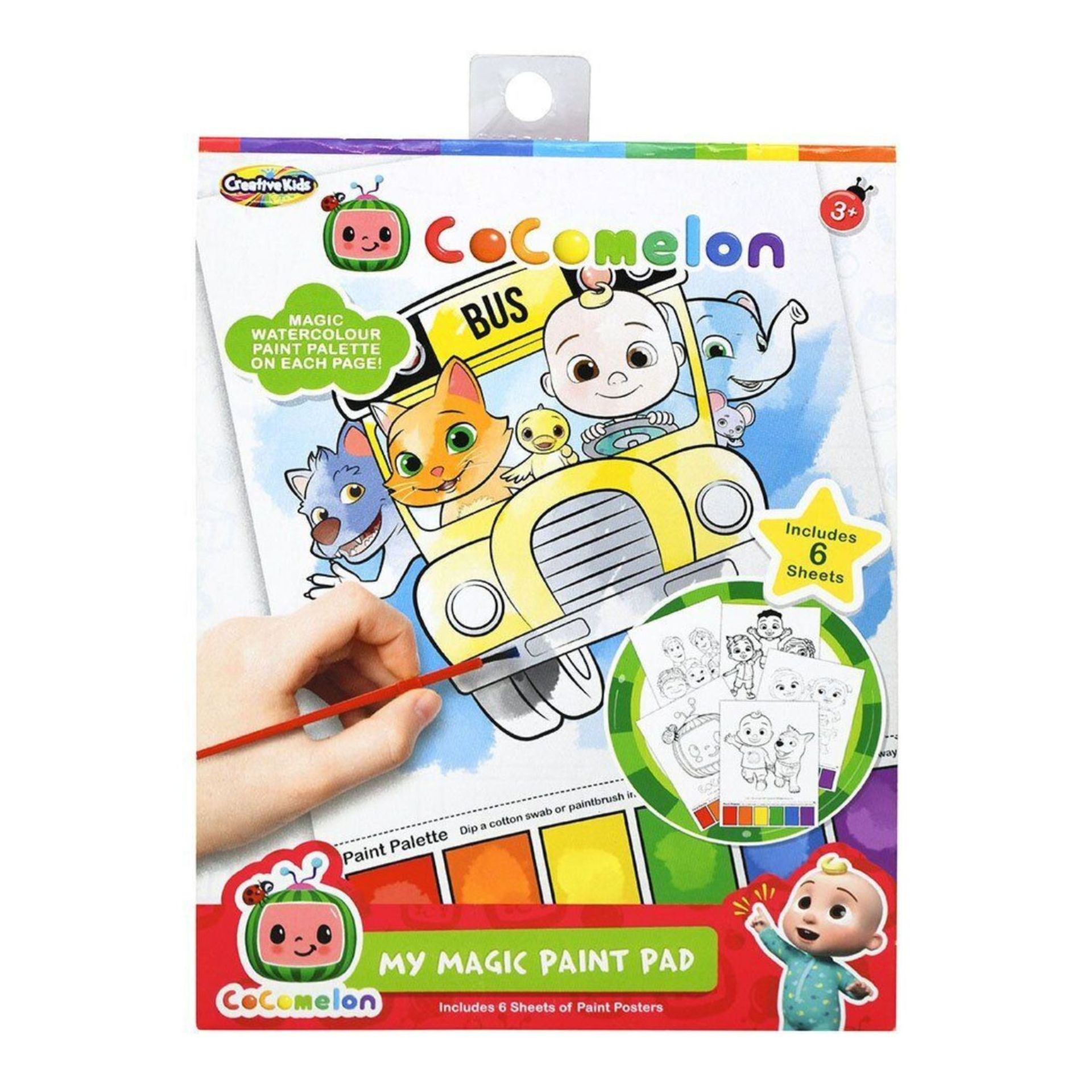 1000 PACKS OF COCOMELON ACTIVITY SETS, SANDPAPER SET AND PAINT SET - Image 3 of 3