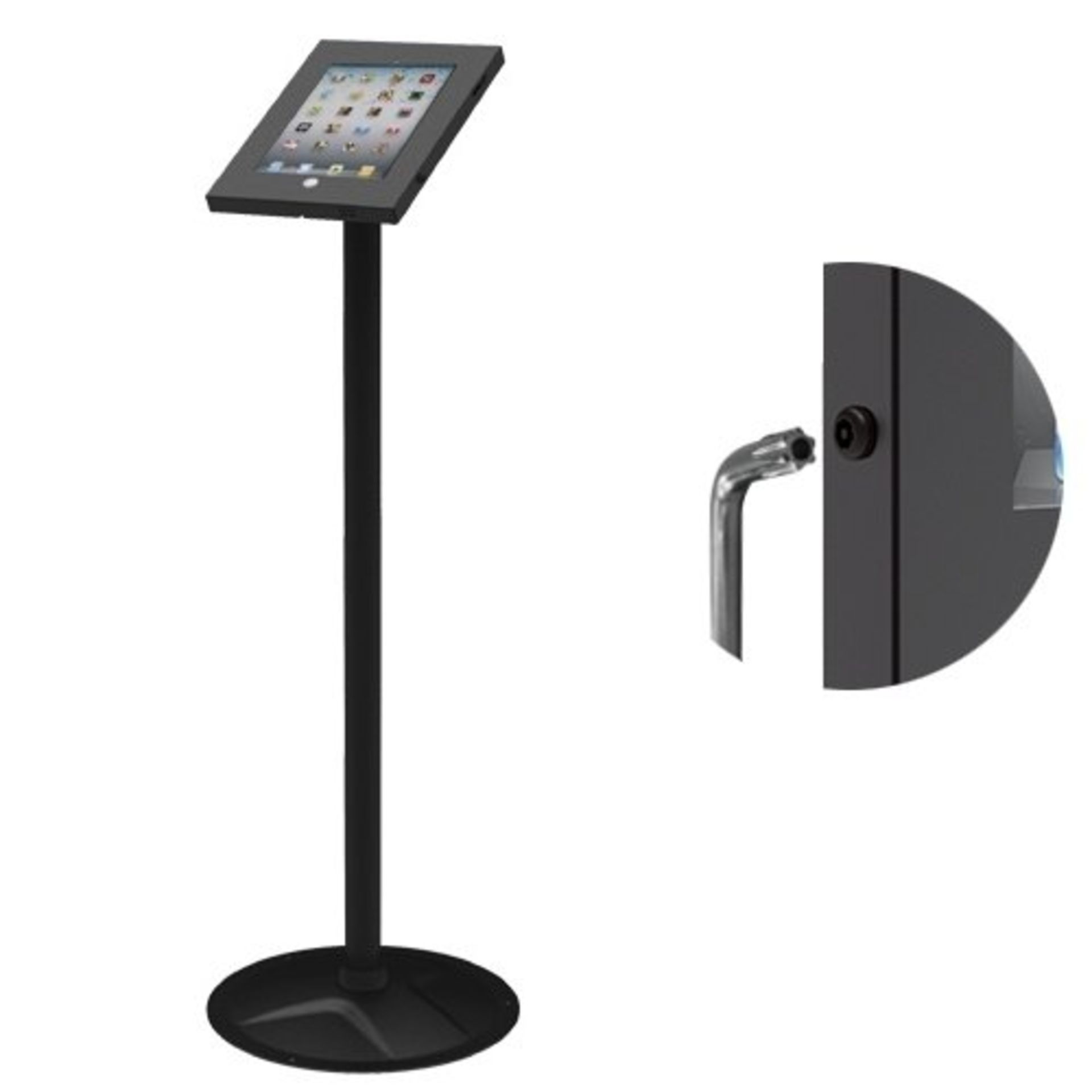 20 X SECURE IPAD/ANDROID TABLET FLOOR MOUNT STAND ANTI THEFT ROTATING HOLDER - RRP £1200 - Image 2 of 7