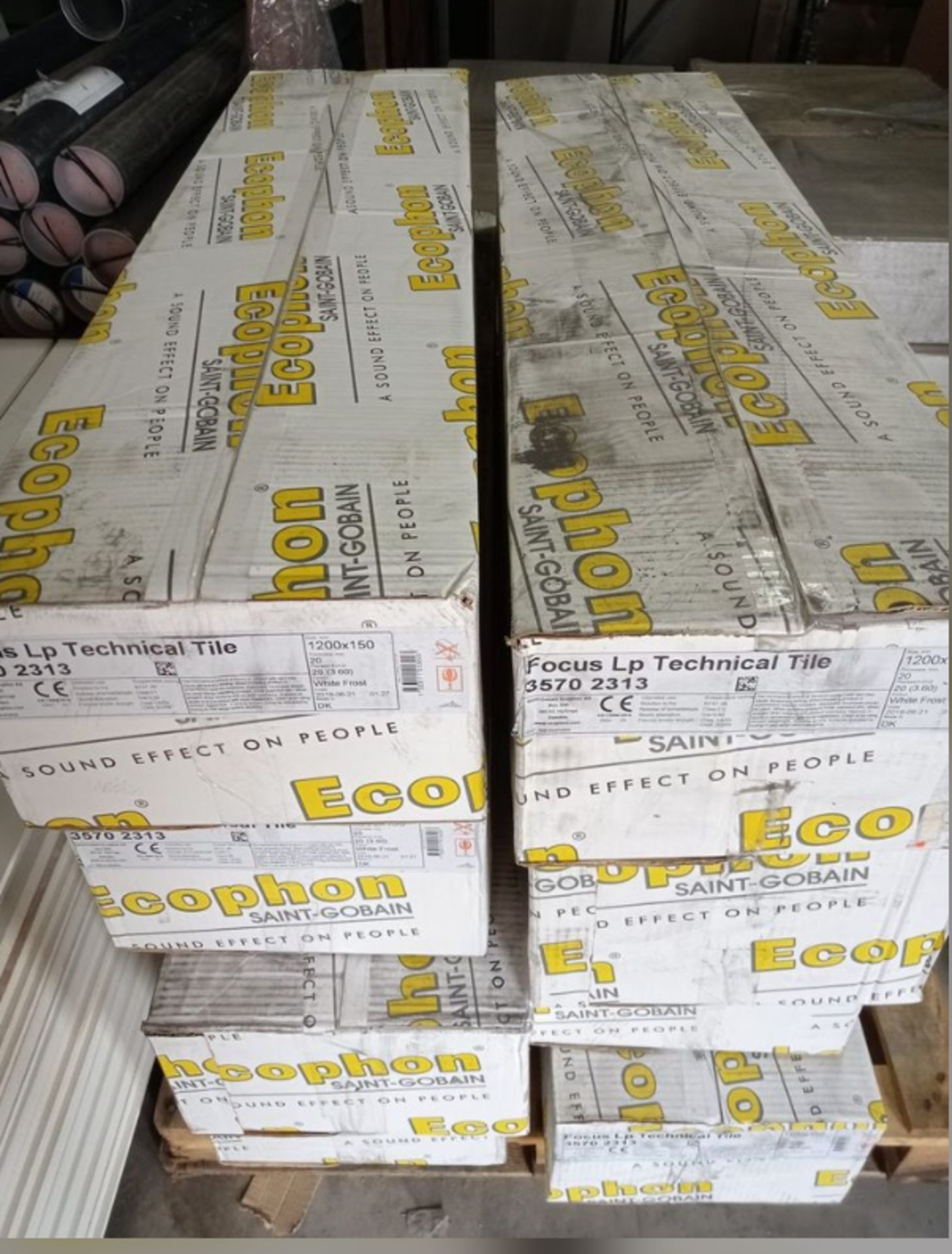 JOBLOT OF 8 BOXES ECOPHON CEILING TILES - GRADE B - Image 3 of 7